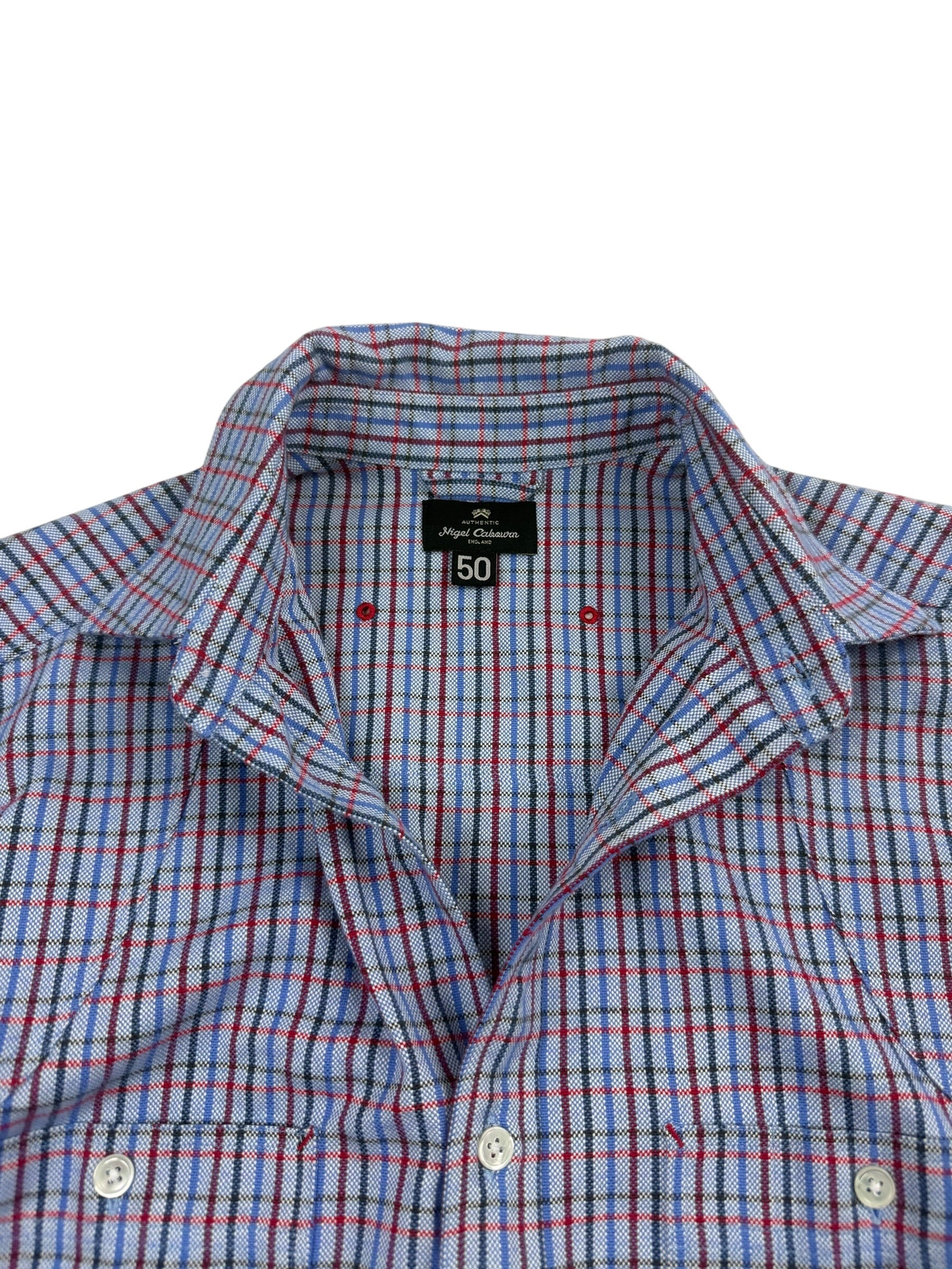 Nigel Cabourn Authentic Check Medical Shirt