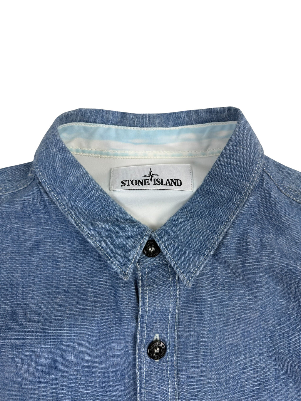Stone Island SS15 Chambray Pocket Shirt