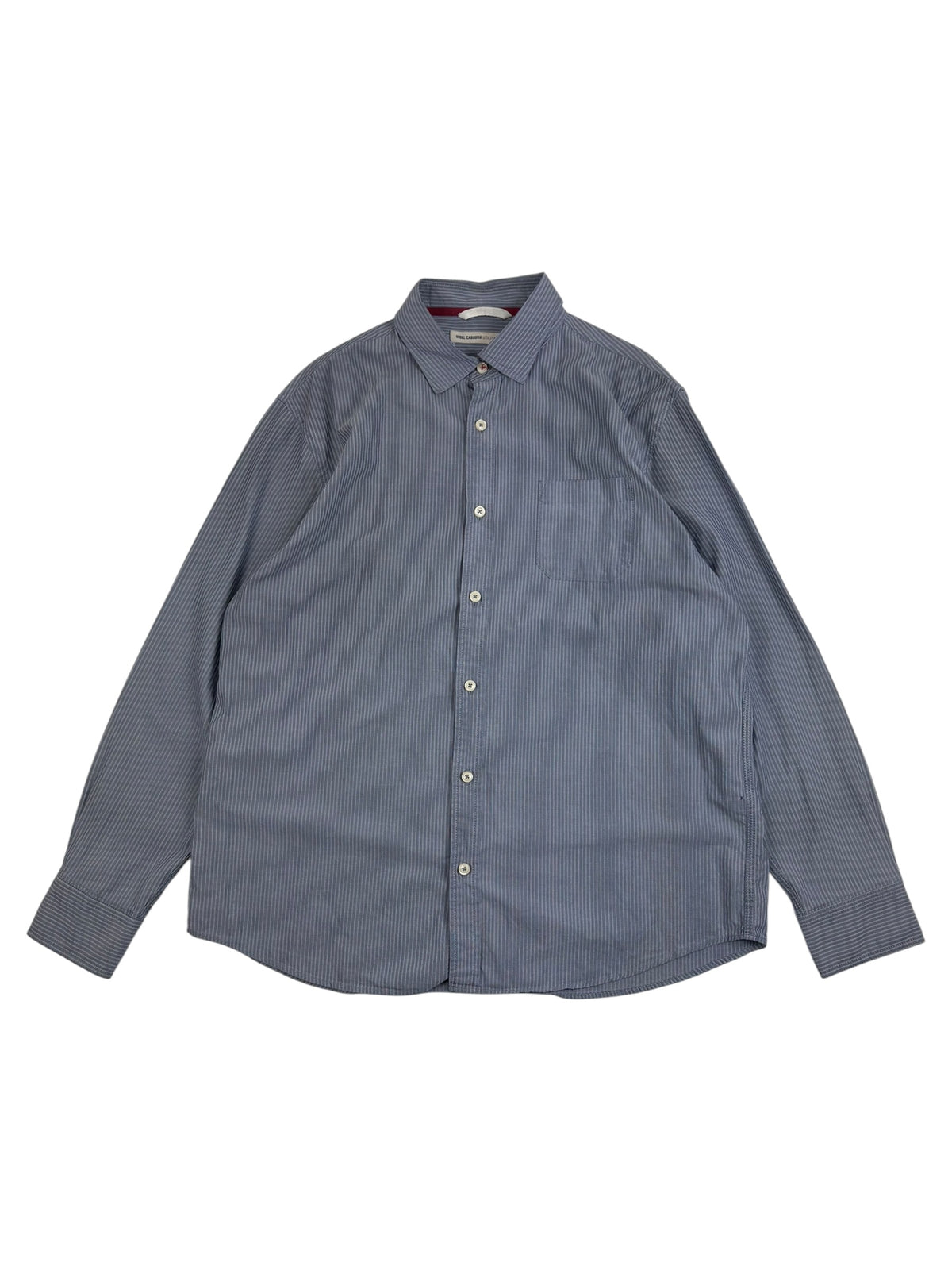 Nigel Cabourn Utility 2000s Pinstripe Shirt