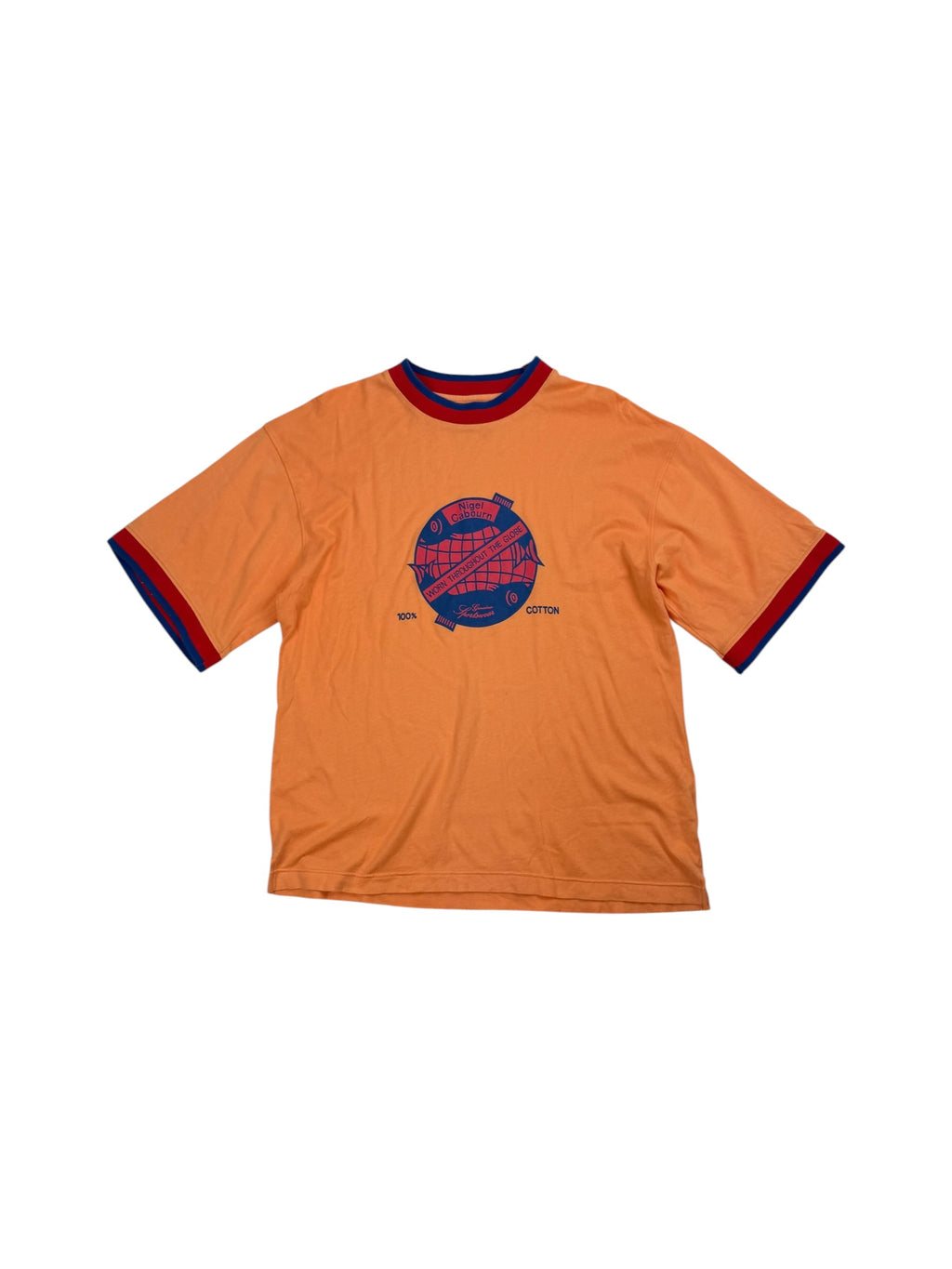 Nigel Cabourn 90s Globe Ringer T-Shirt