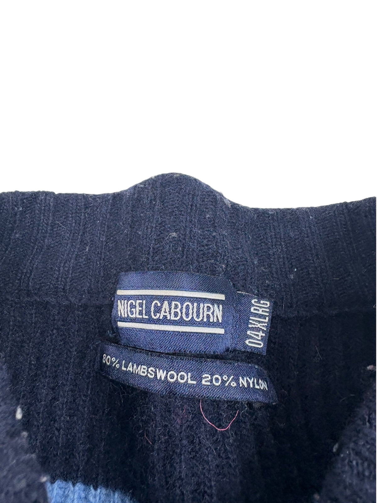 Nigel Cabourn Sportswear 90s Striped Wool Sweatshirt