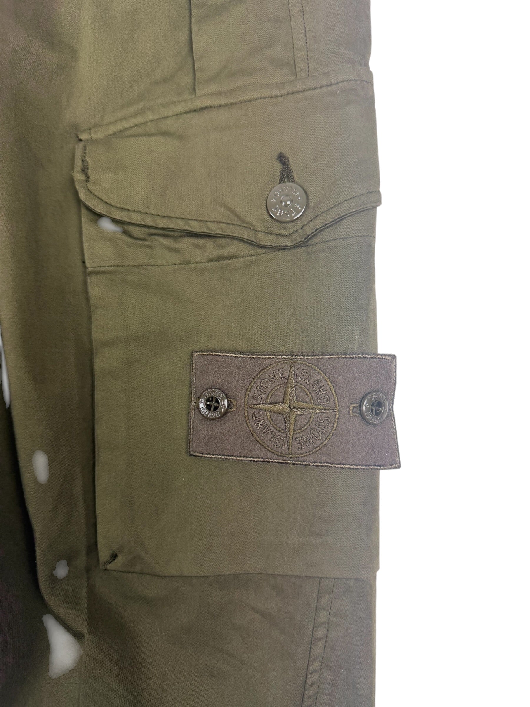 Stone Island Ghost Piece Cargo Trousers