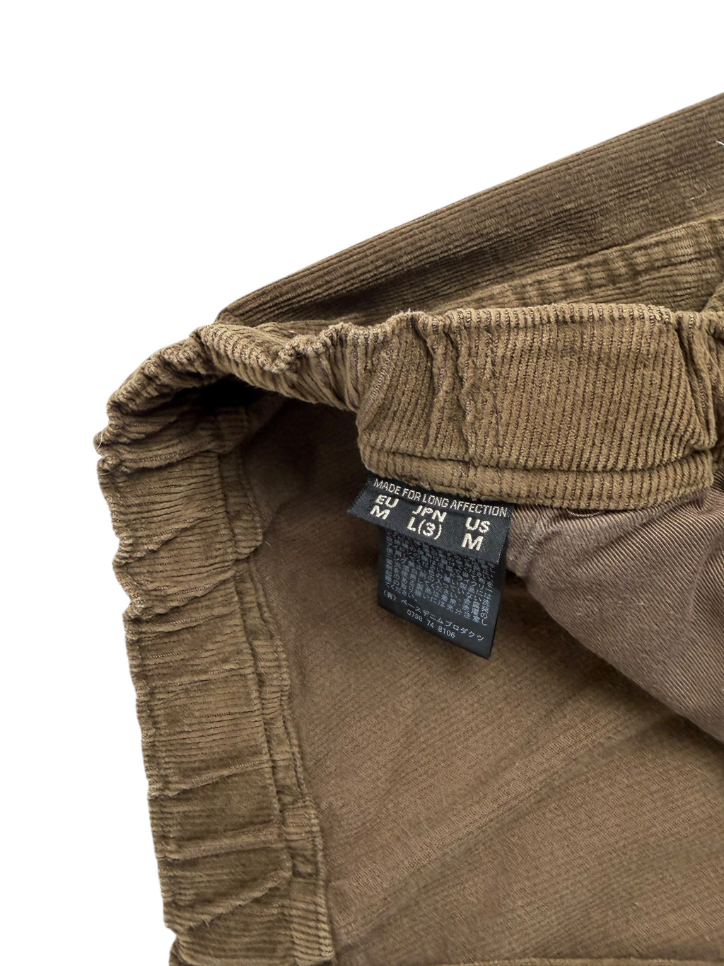 OrSlow Corduroy New Yorker Pants