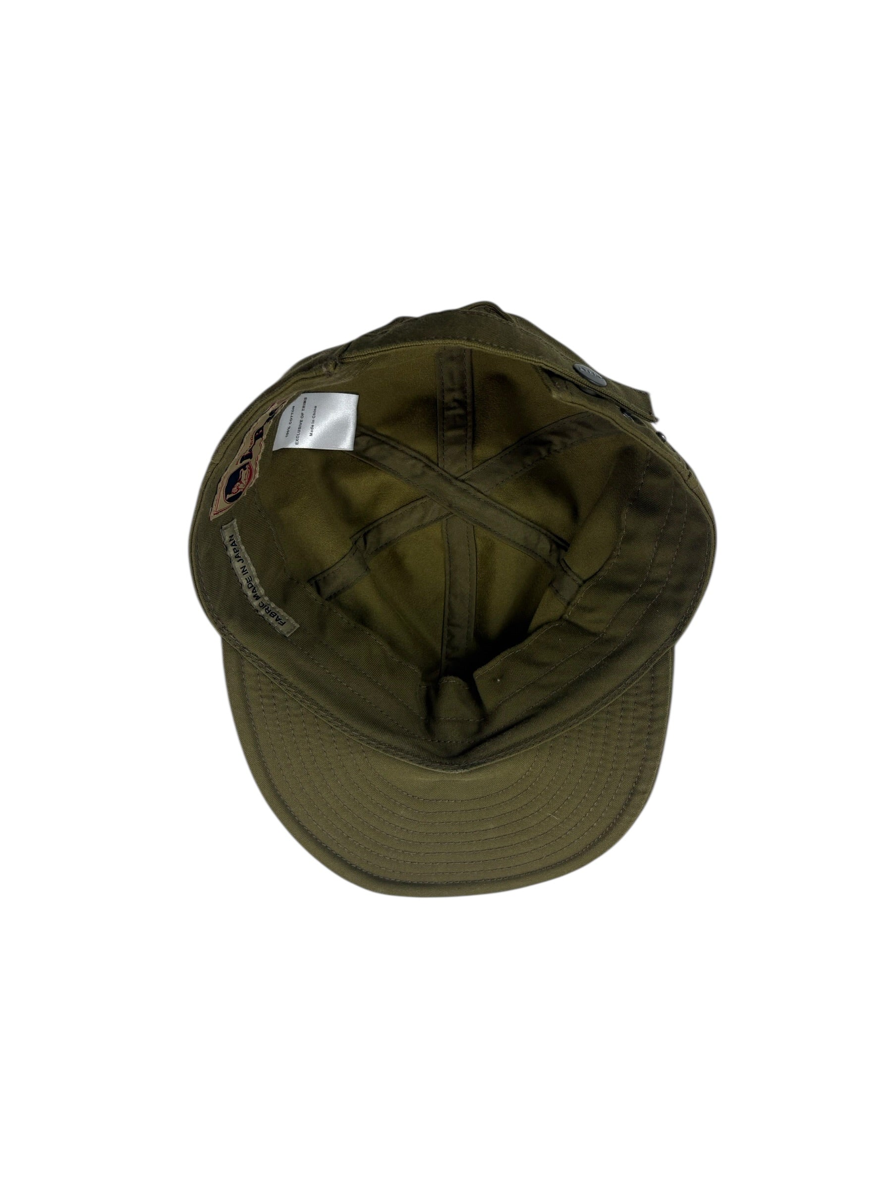 Nigel Cabourn Lybro Olive Mechanics Cap