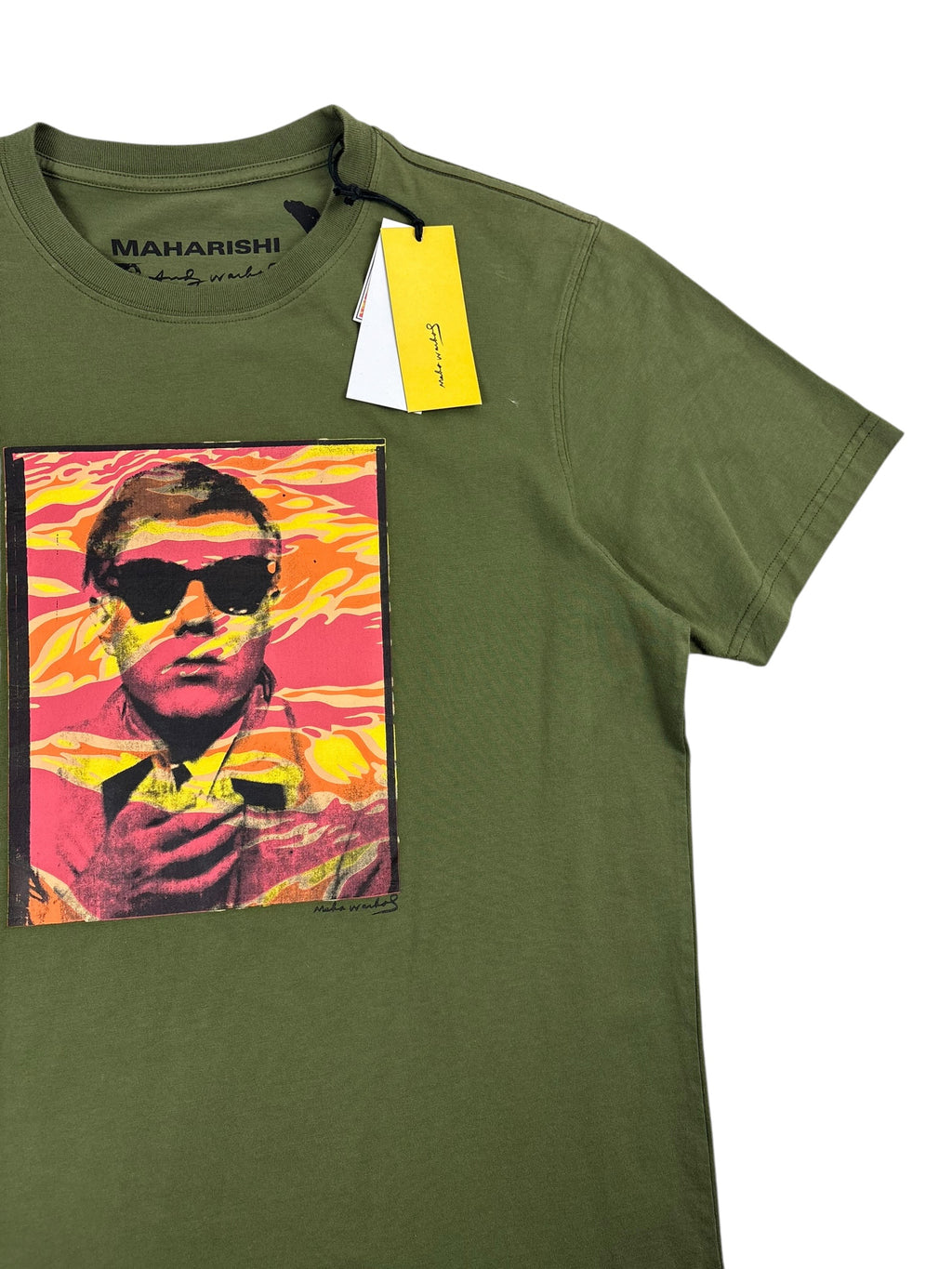 Maharishi x Andy Warhol Polaroid Portrait T-Shirt