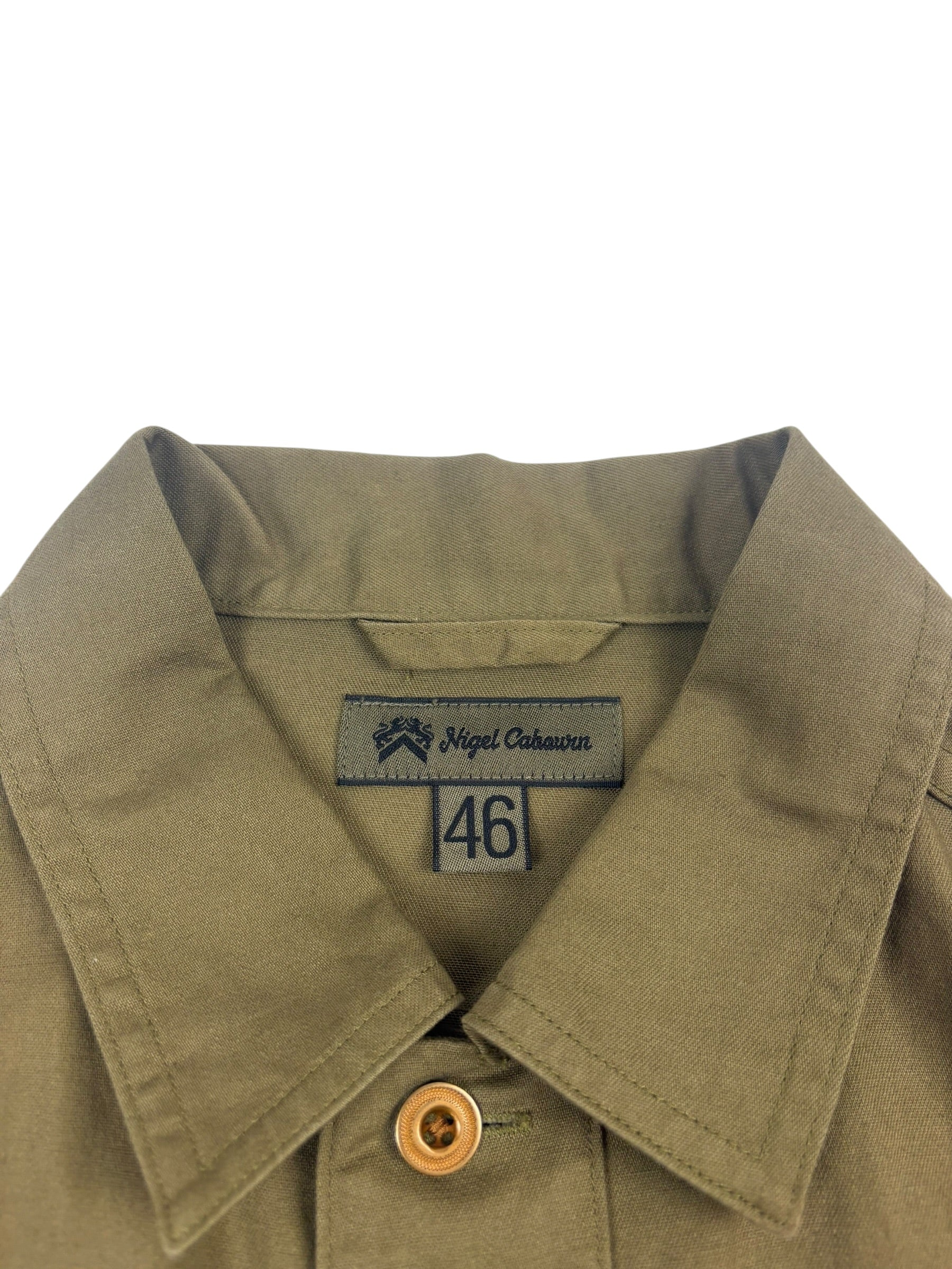 Nigel Cabourn Mainline Utility Two Tone Overshirt