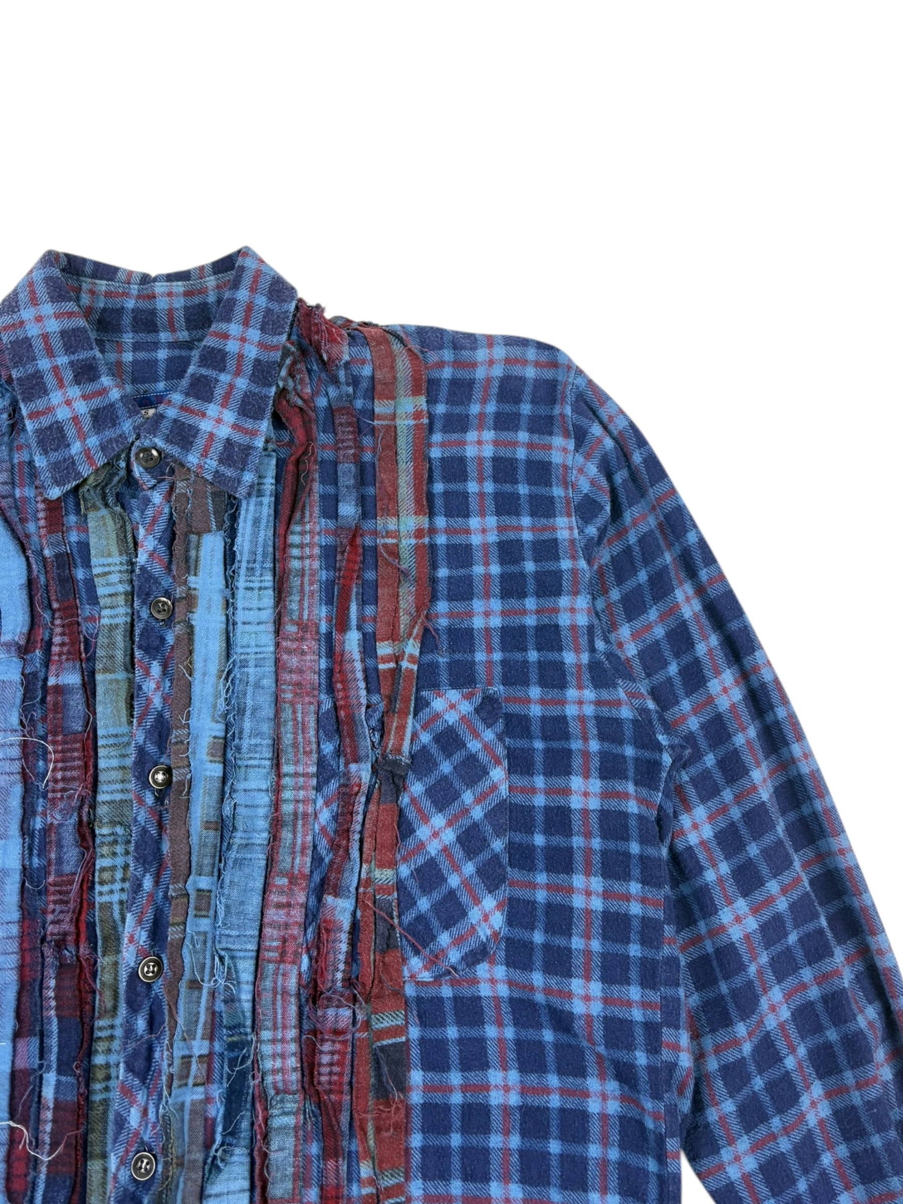 Needles Rebuild 7 Cuts Flannel Shirt