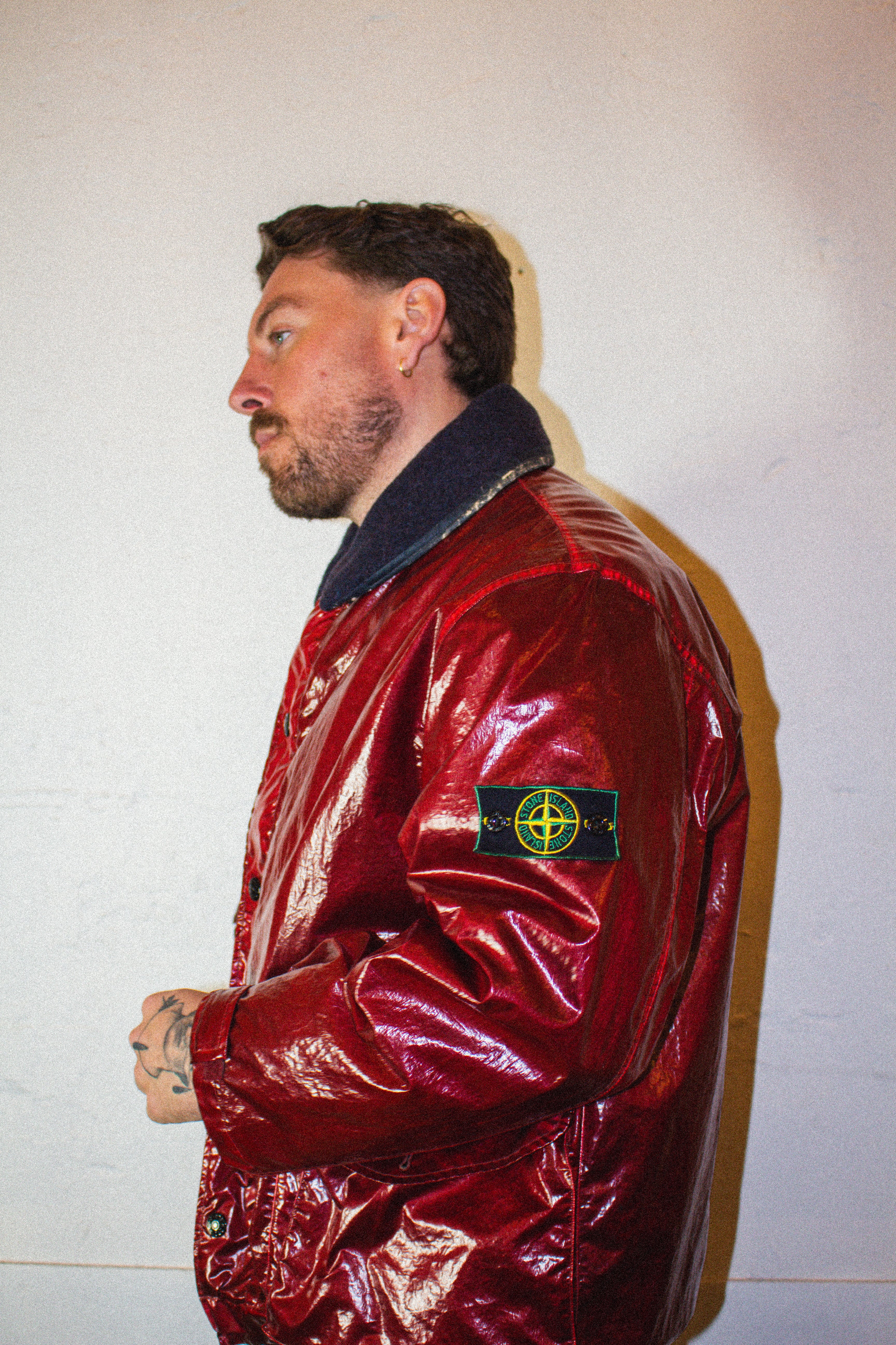 Stone Island AW90 Glazed Silk Jacket