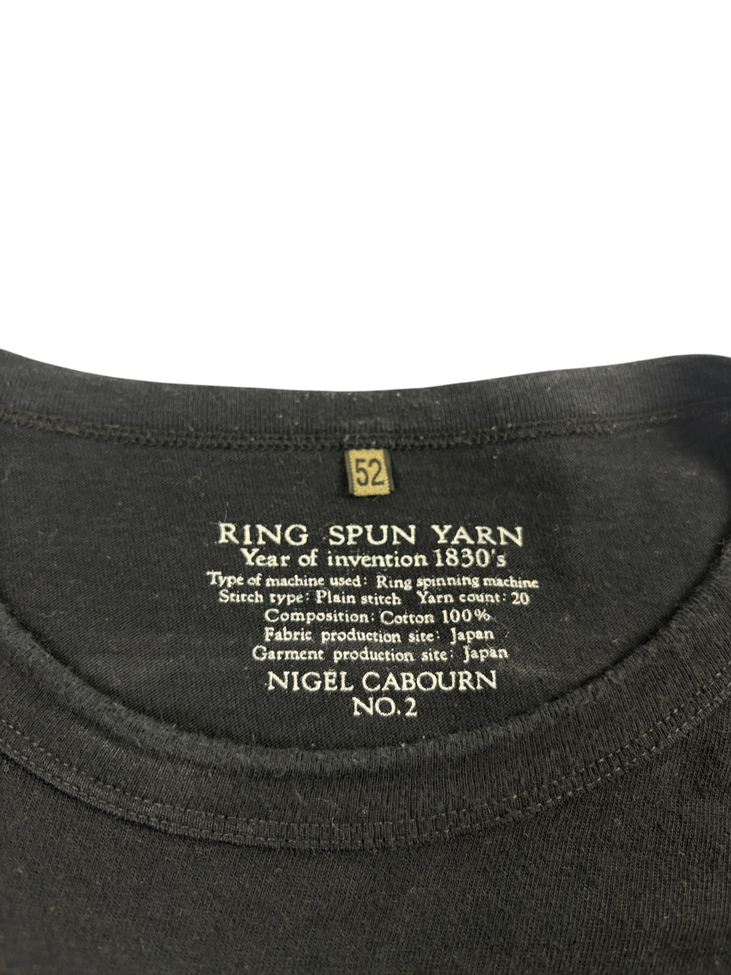 Nigel Cabourn Mainline Vortex Crewneck T Shirt