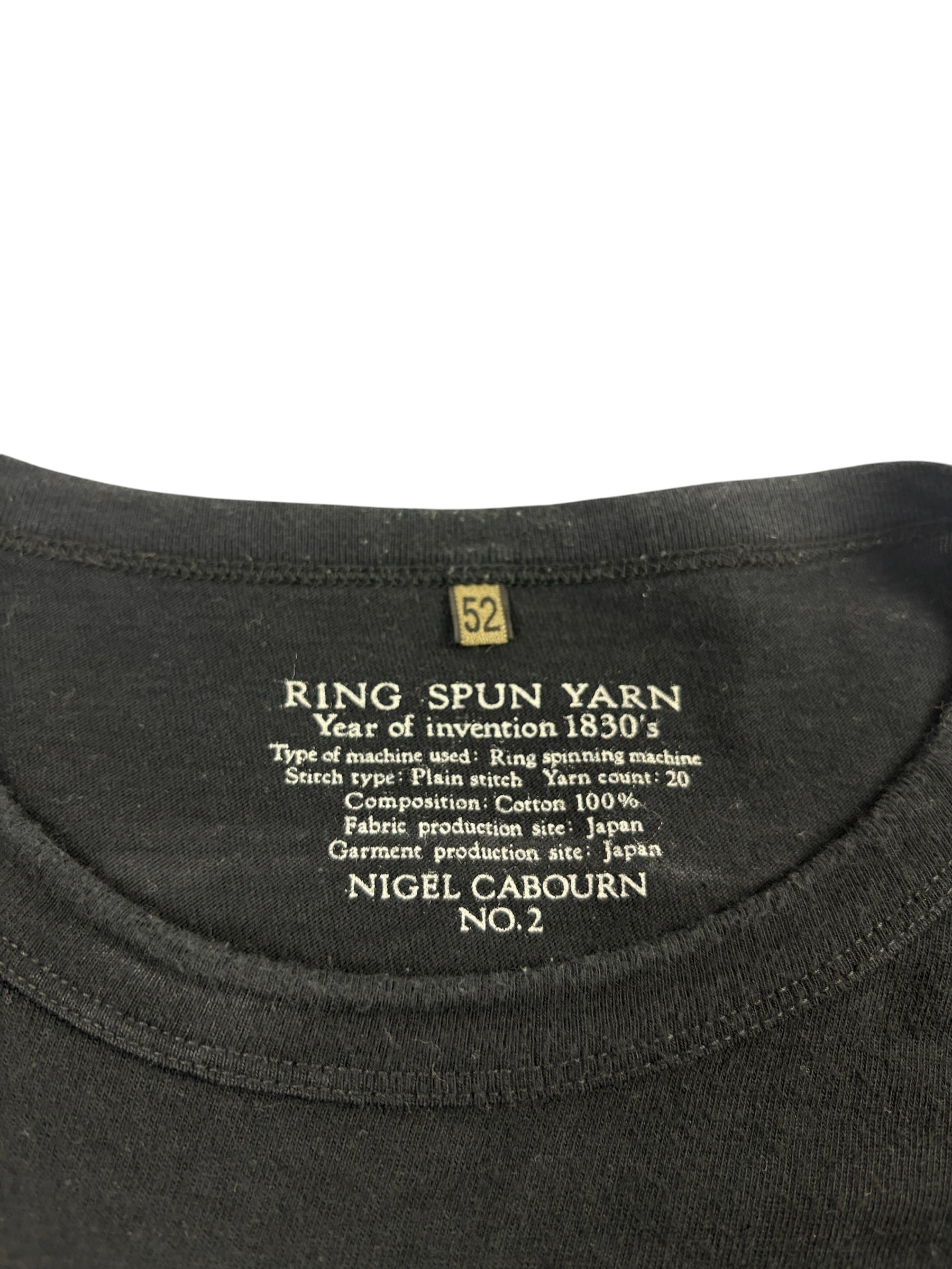 Nigel Cabourn Mainline Vortex Crewneck T Shirt