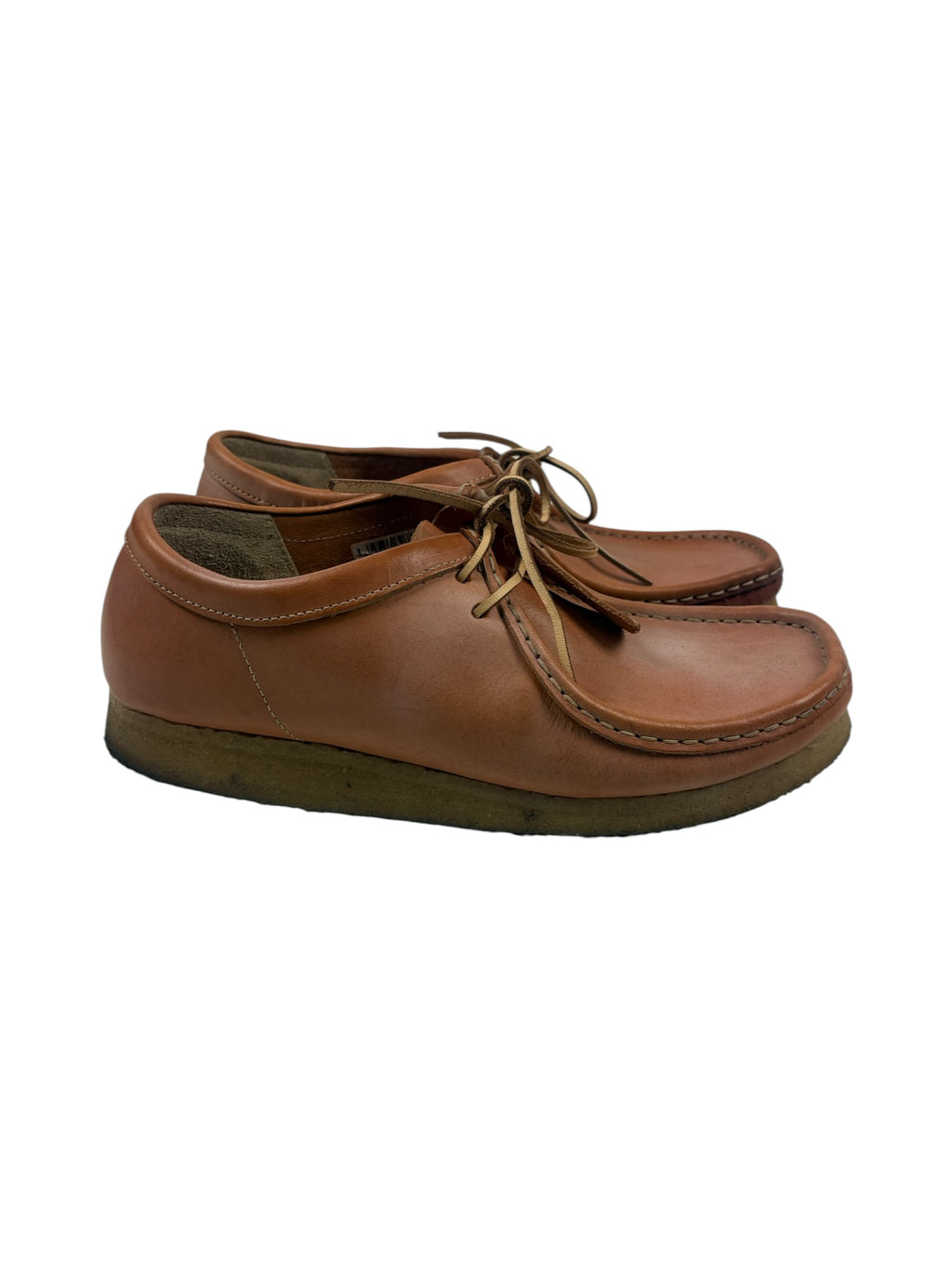 Clark’s Natural Veg Leather Tan Wallabee’s