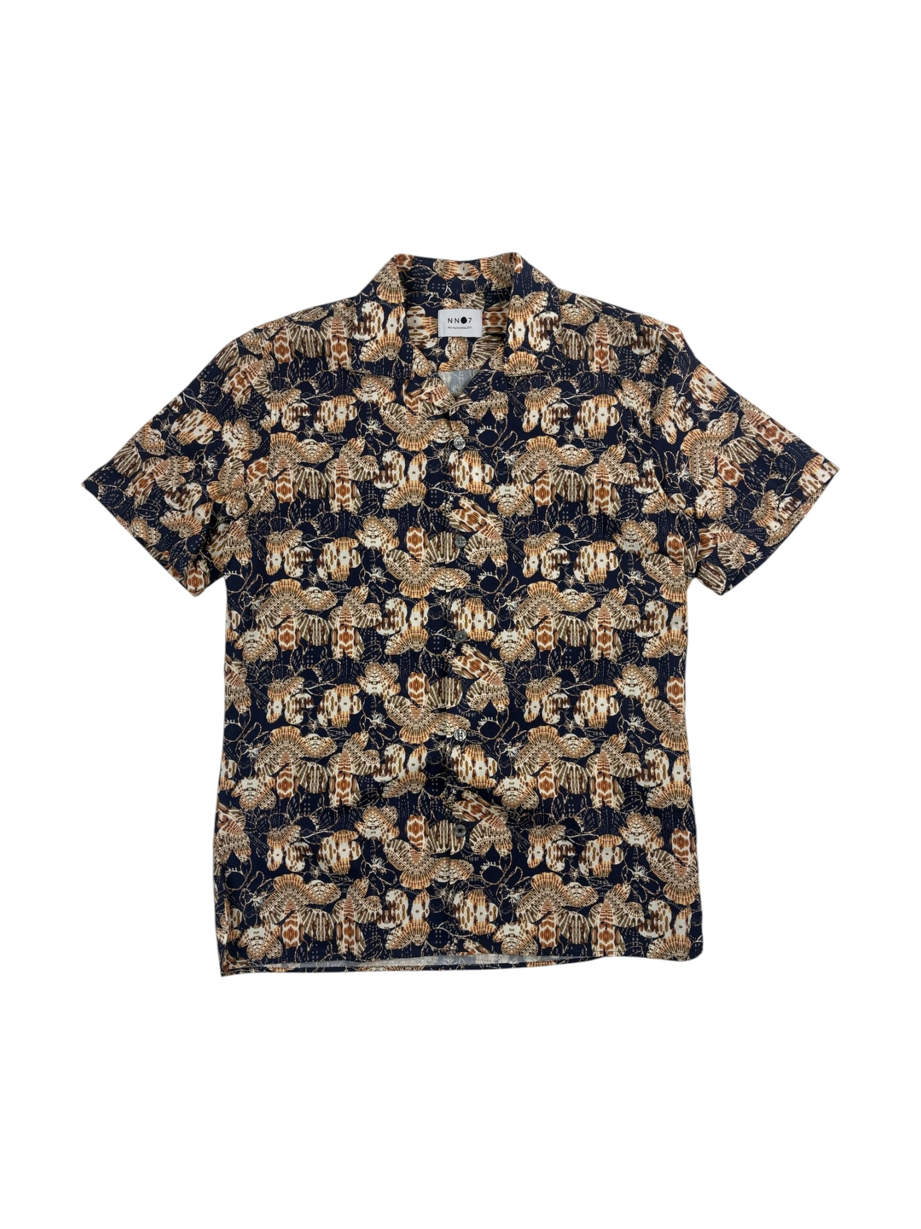 NN07 No Nationality Miyagi Print Shirt