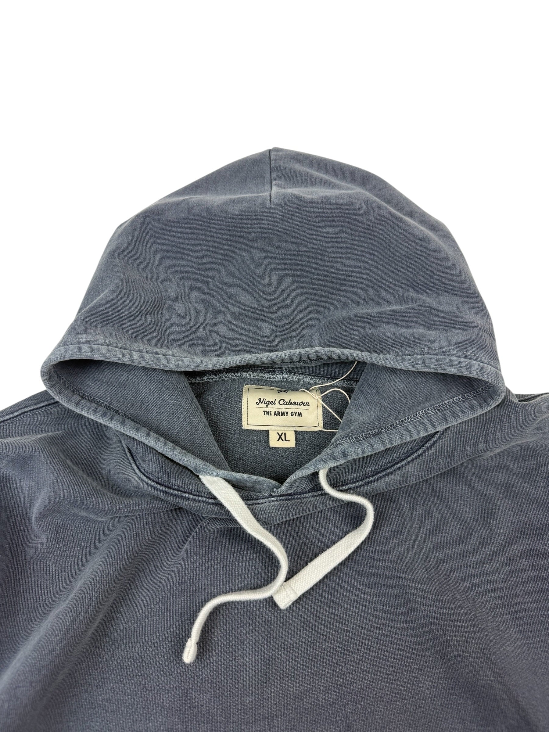 Nigel Cabourn Army Gym Embroidered Broad Arrow Hoodie