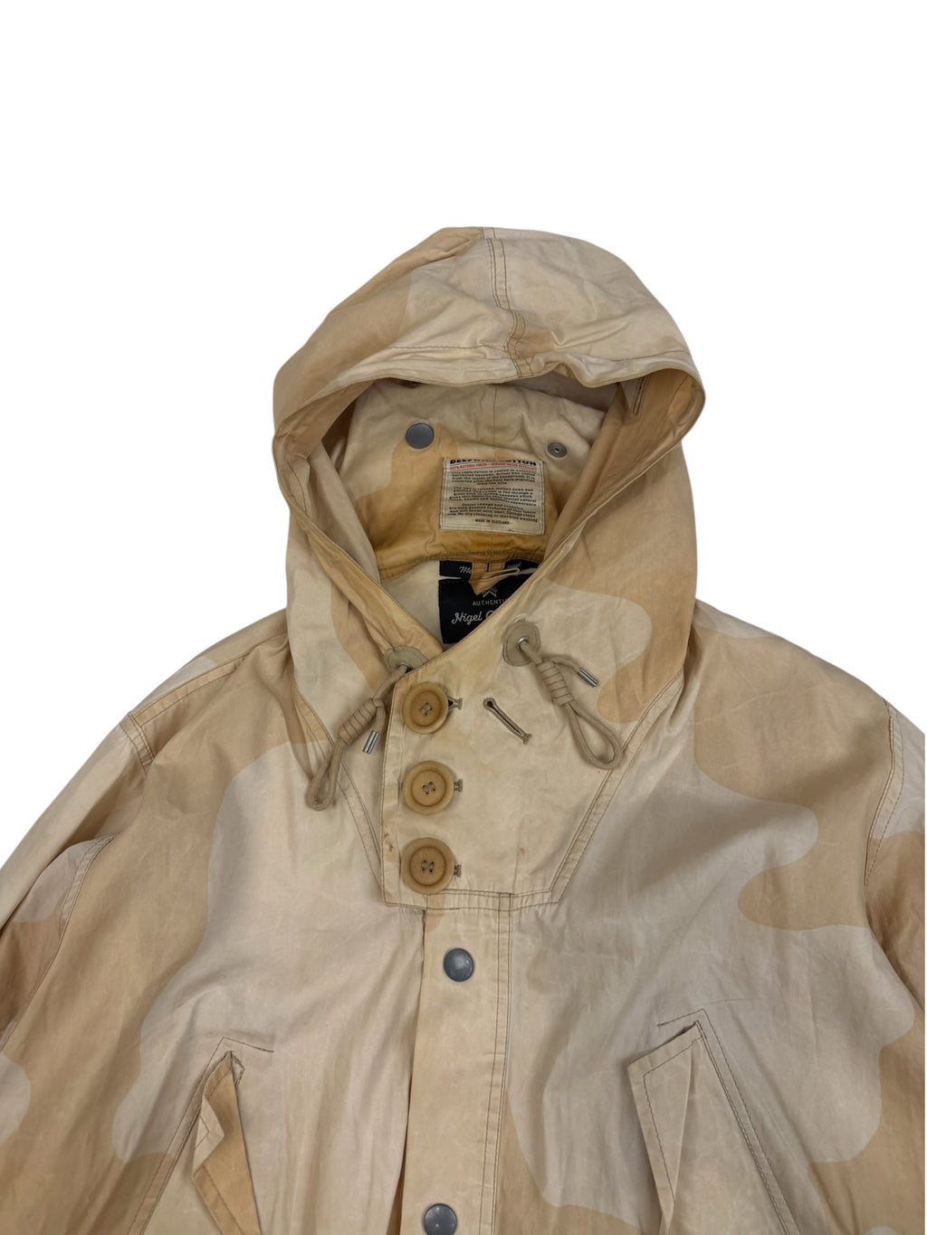 Nigel Cabourn Authentic Cloud Camo Naval Parka