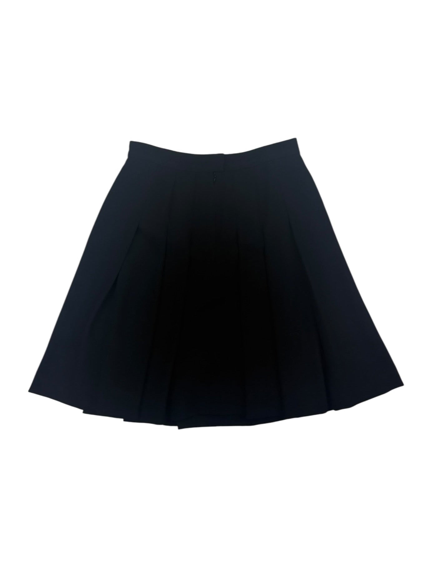 Chanel Spring / 1995 Pleated Wool Skirt