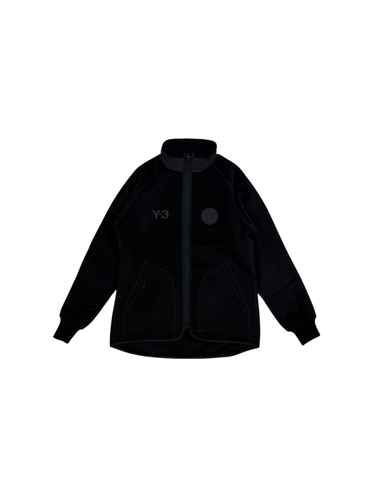 Y-3 Logo Appliqué Fleece Jacket