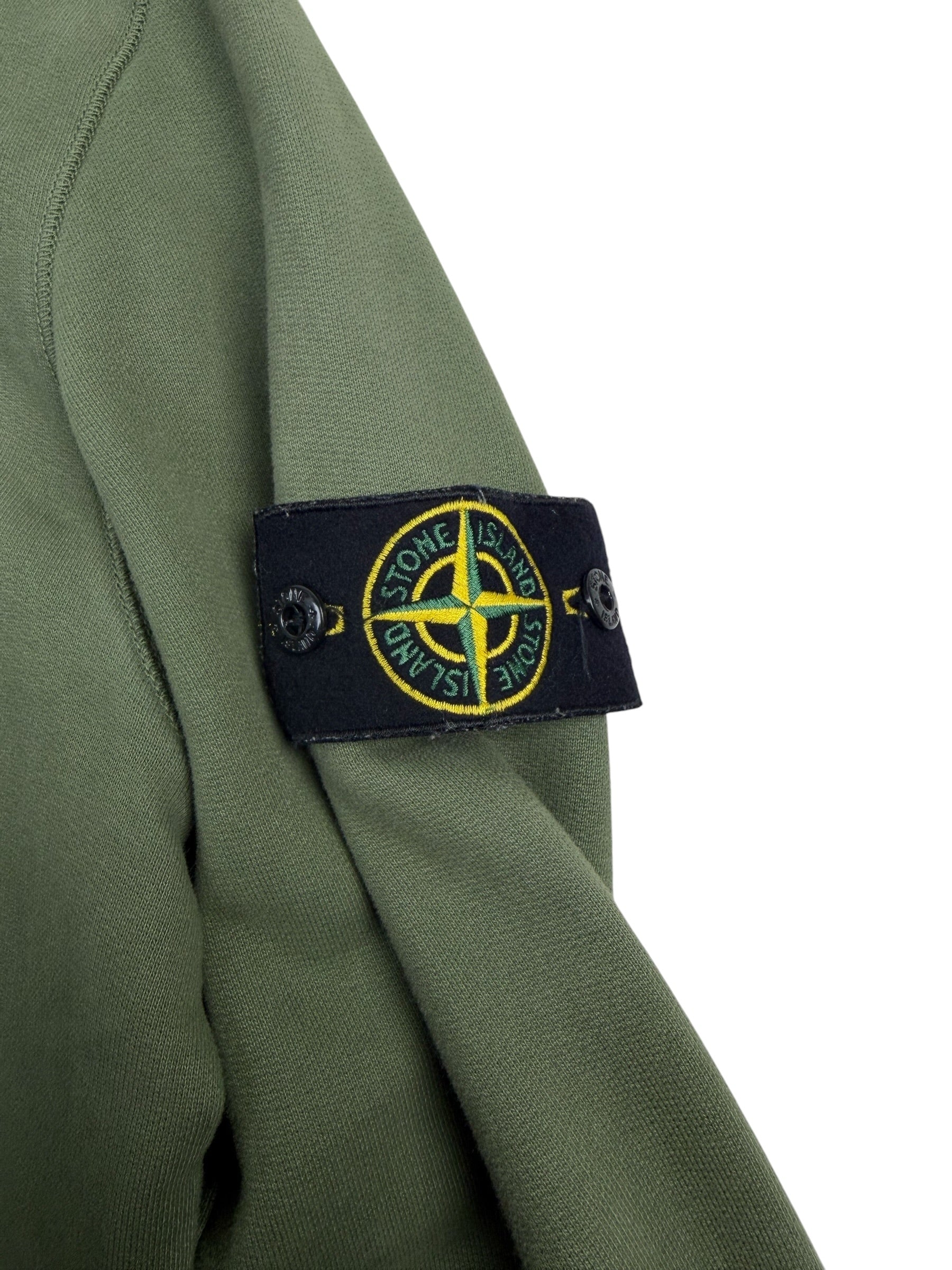 Stone Island Chest Zip Pullover Sweater