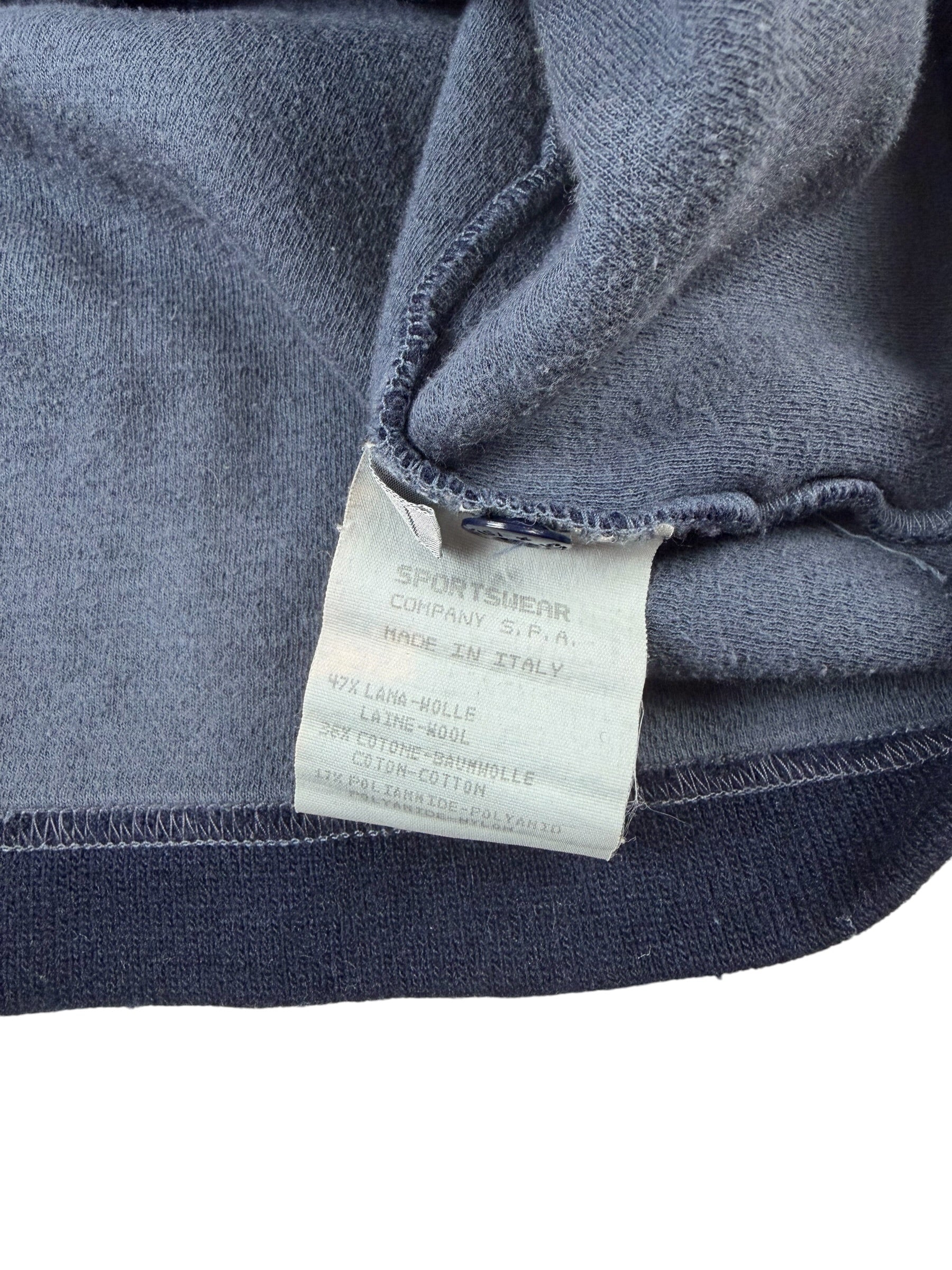 Stone Island AW94 High Neck Wool Sweater