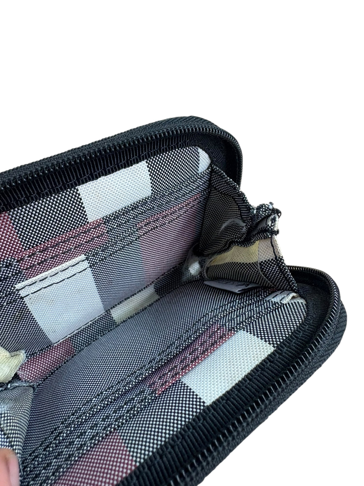 Porter International Black Woven Cardholder