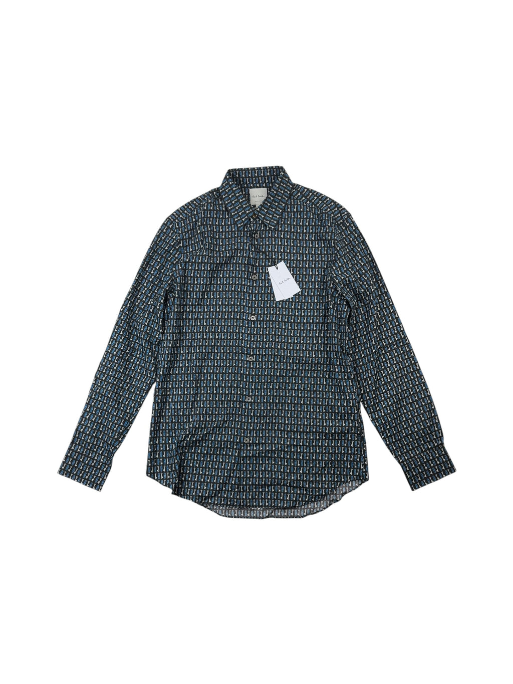 Paul Smith Men’s S/C Lock & Key Tailored Shirt