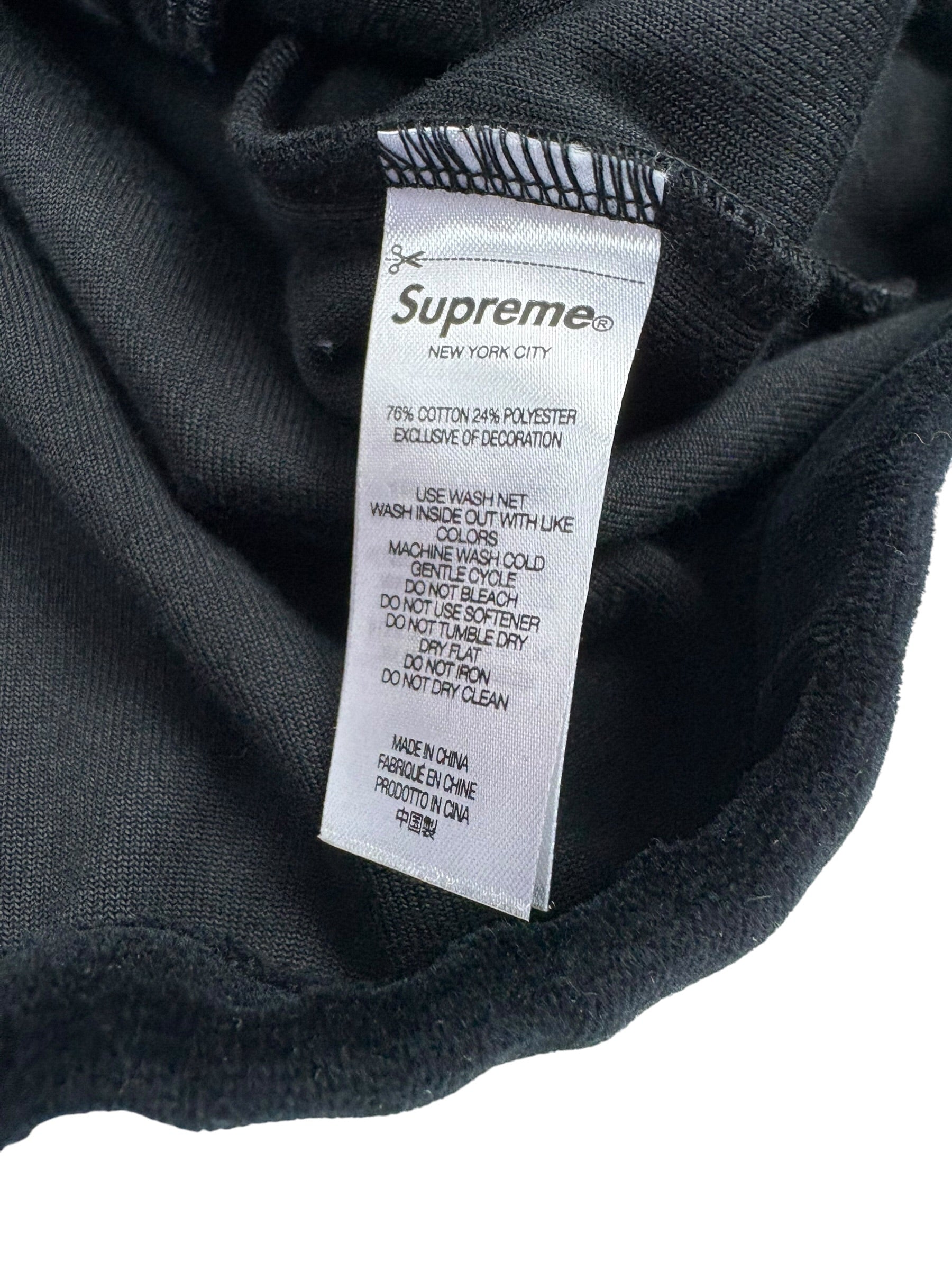 Supreme Studded Velour Track Jacket