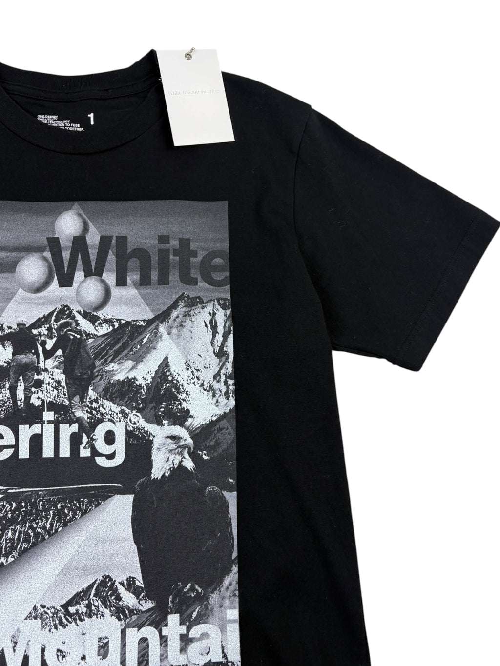 White Mountaineering Mountain Collage T-Shirt