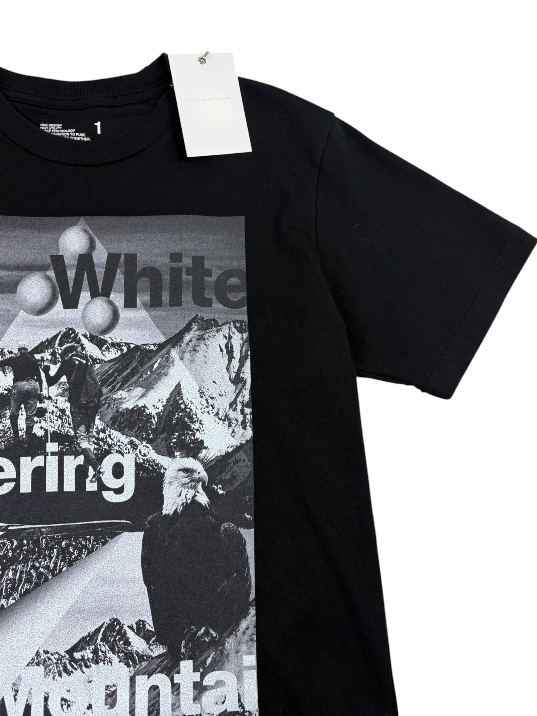 White Mountaineering Mountain Collage T-Shirt