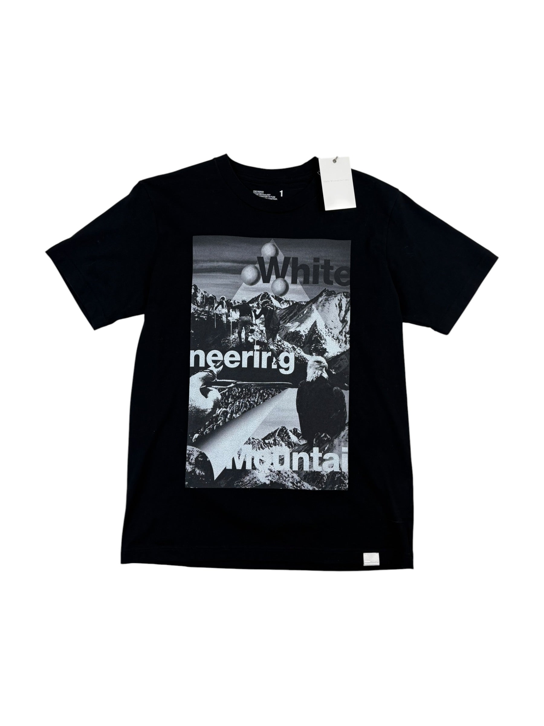 White Mountaineering Mountain Collage T-Shirt