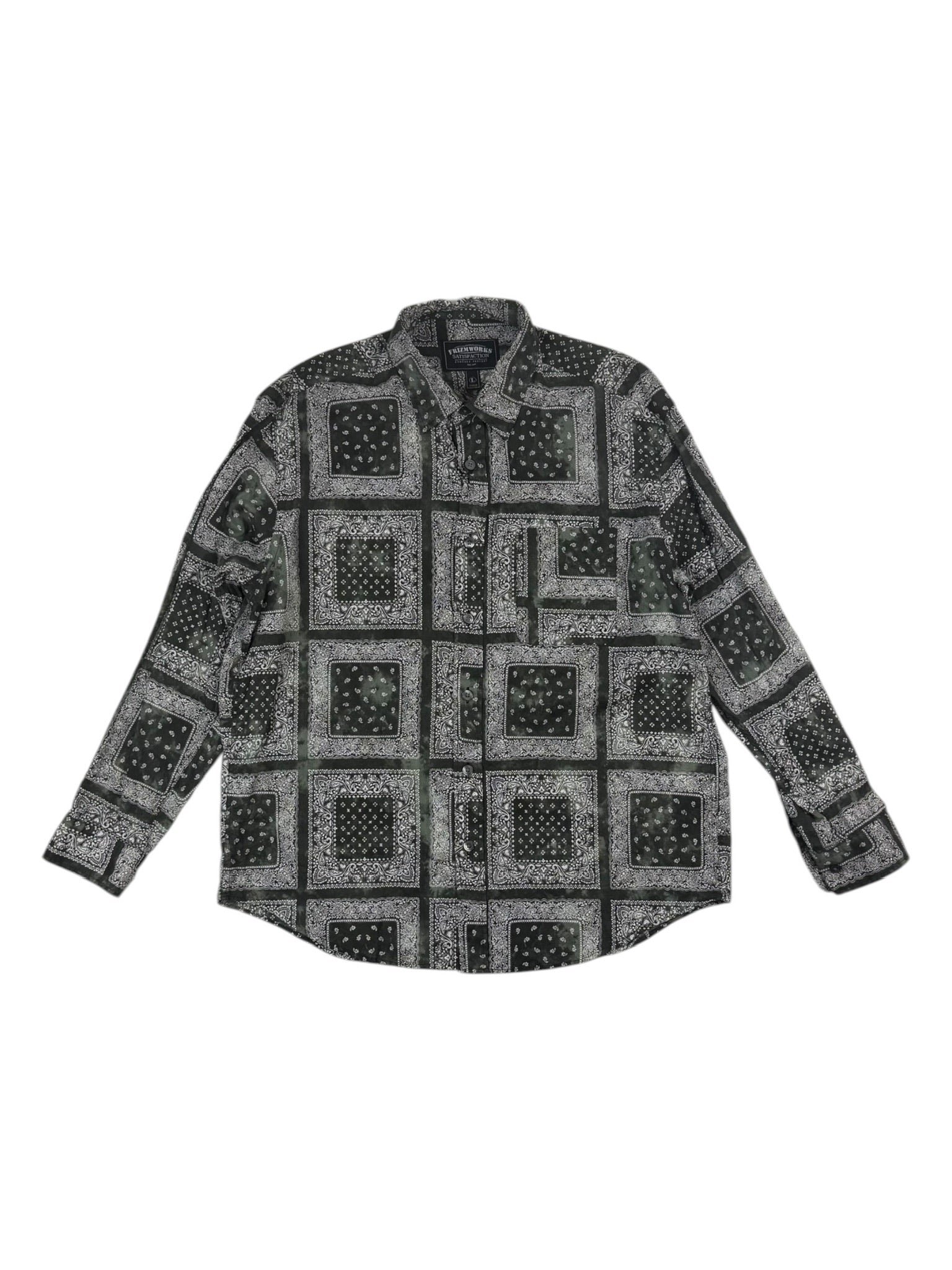 Frizmworks Tie-Dyed Bandana Shirt