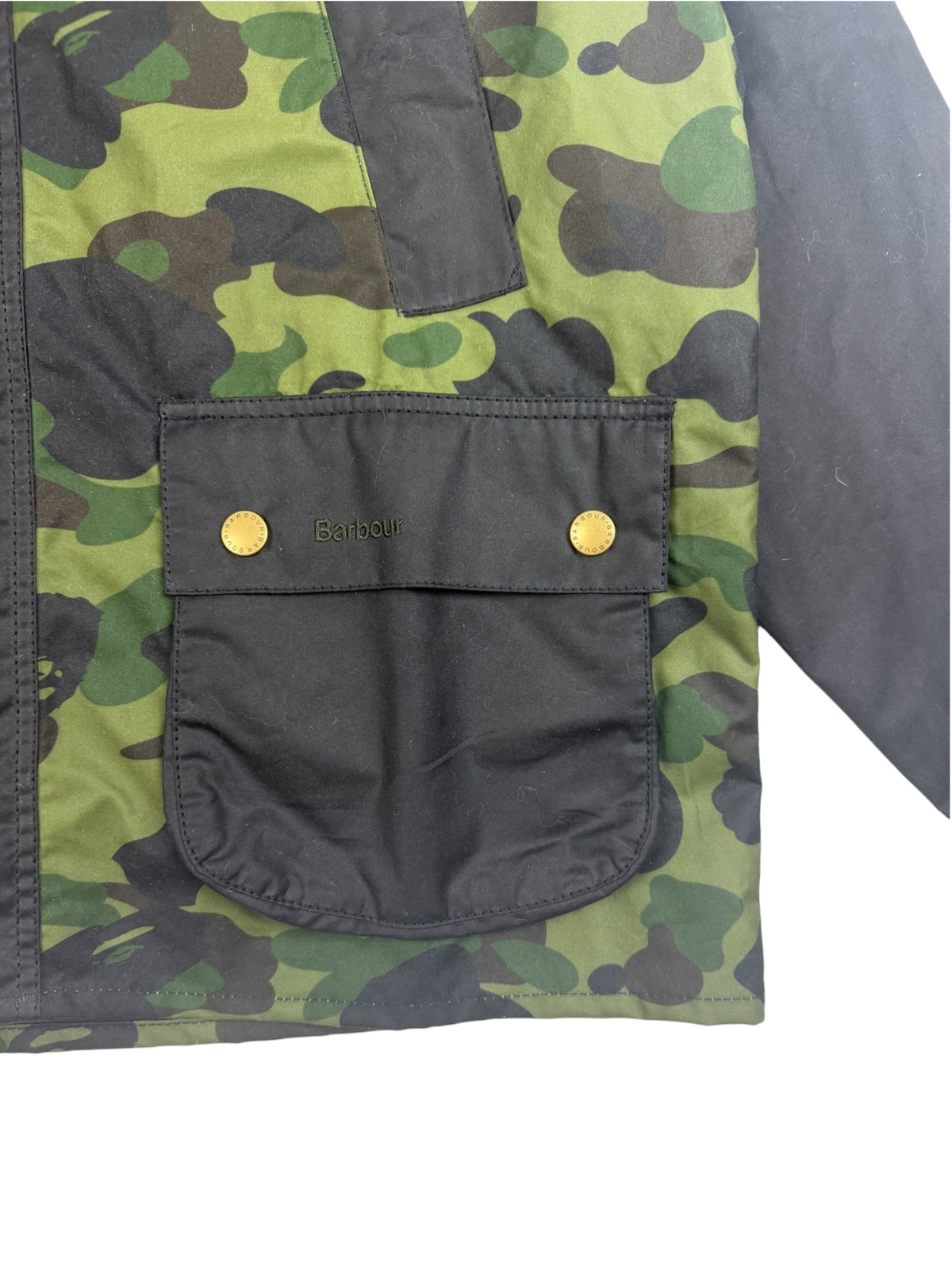 Barbour x A Bathing Ape Bedale Wax Jacket