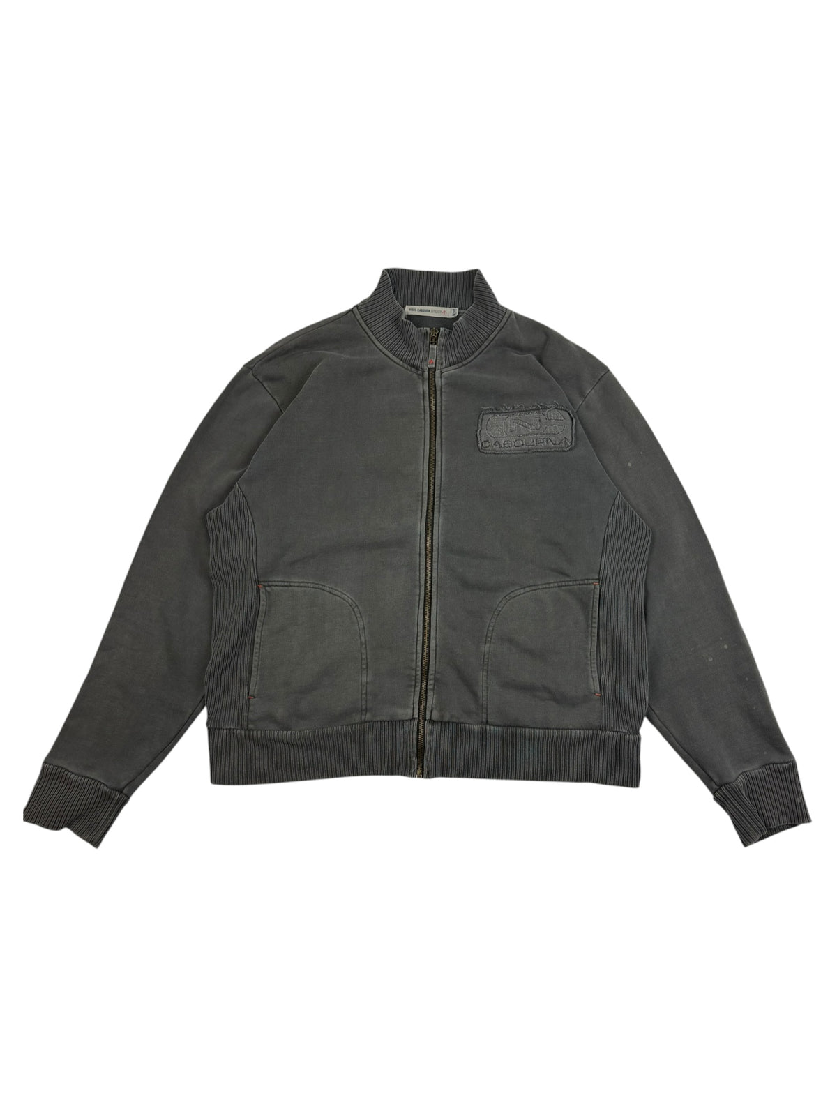 Nigel Cabourn Utility 2000s Ribbed Zip Up Jacket