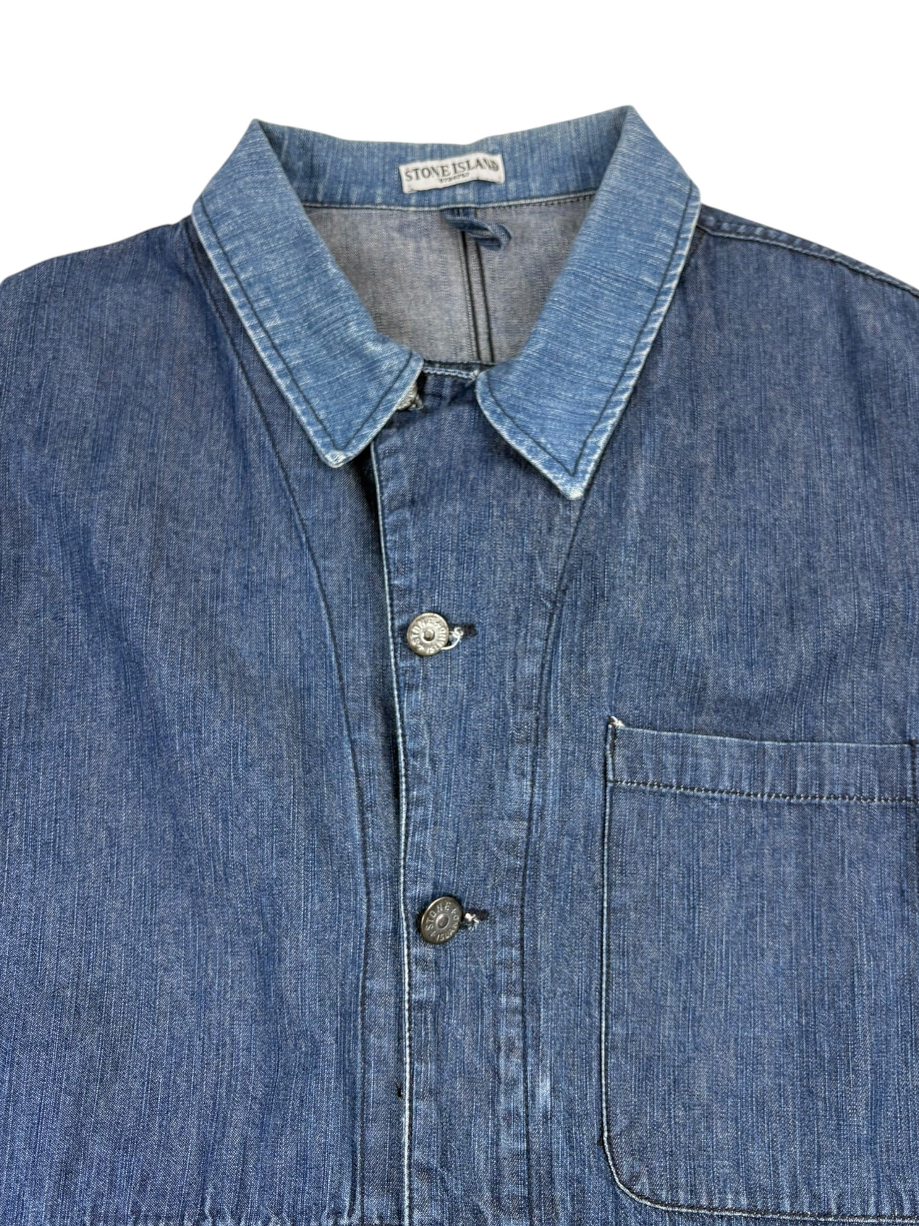 Stone Island Denims AW03 Multi-Pocket Denim Jacket