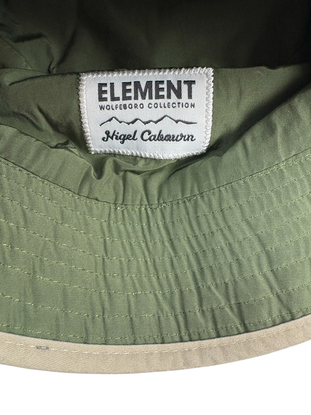 Nigel Cabourn Element Reversible Camo Bucket Hat