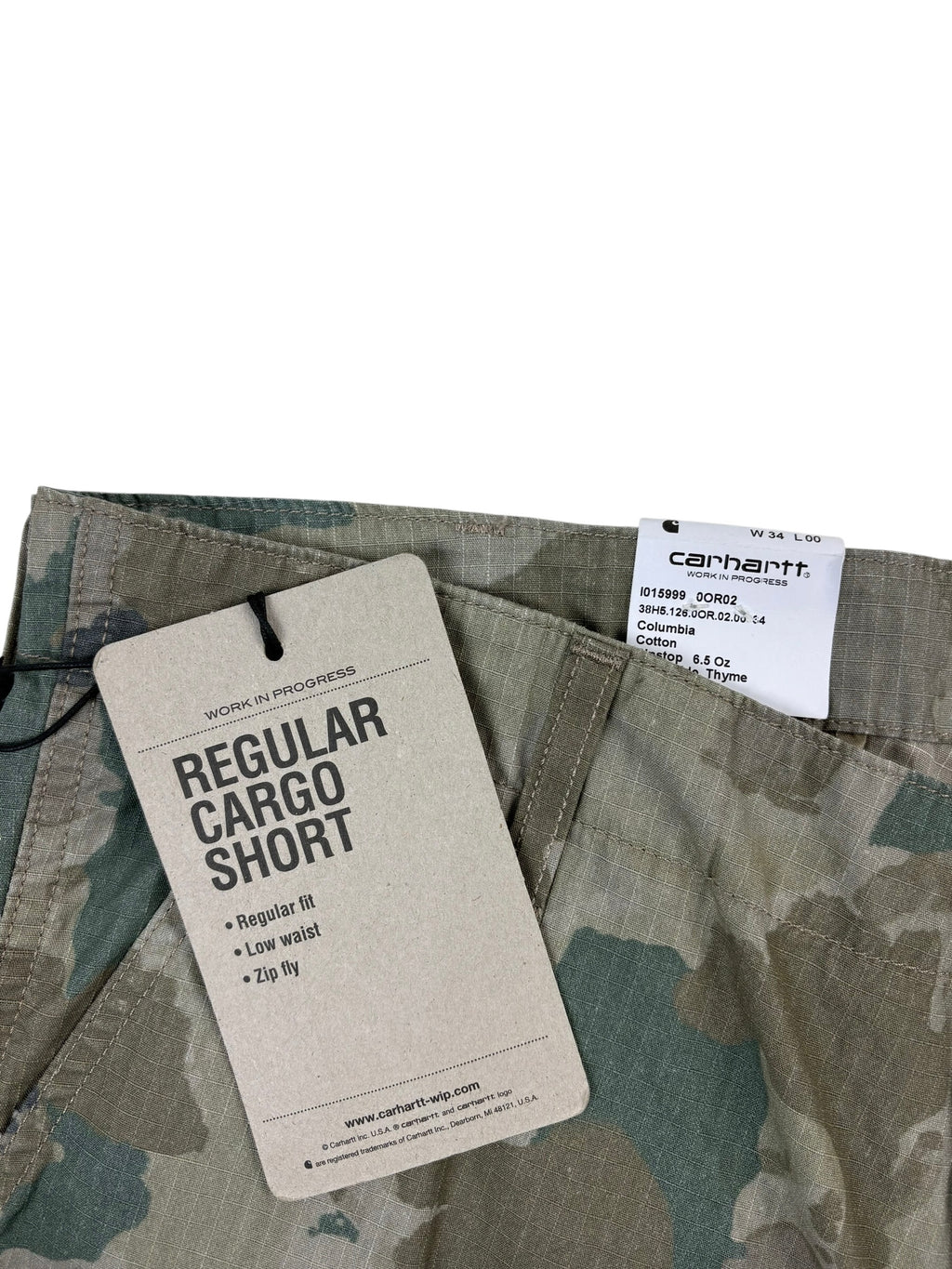 Carhartt WIP Cargo Camo Shorts