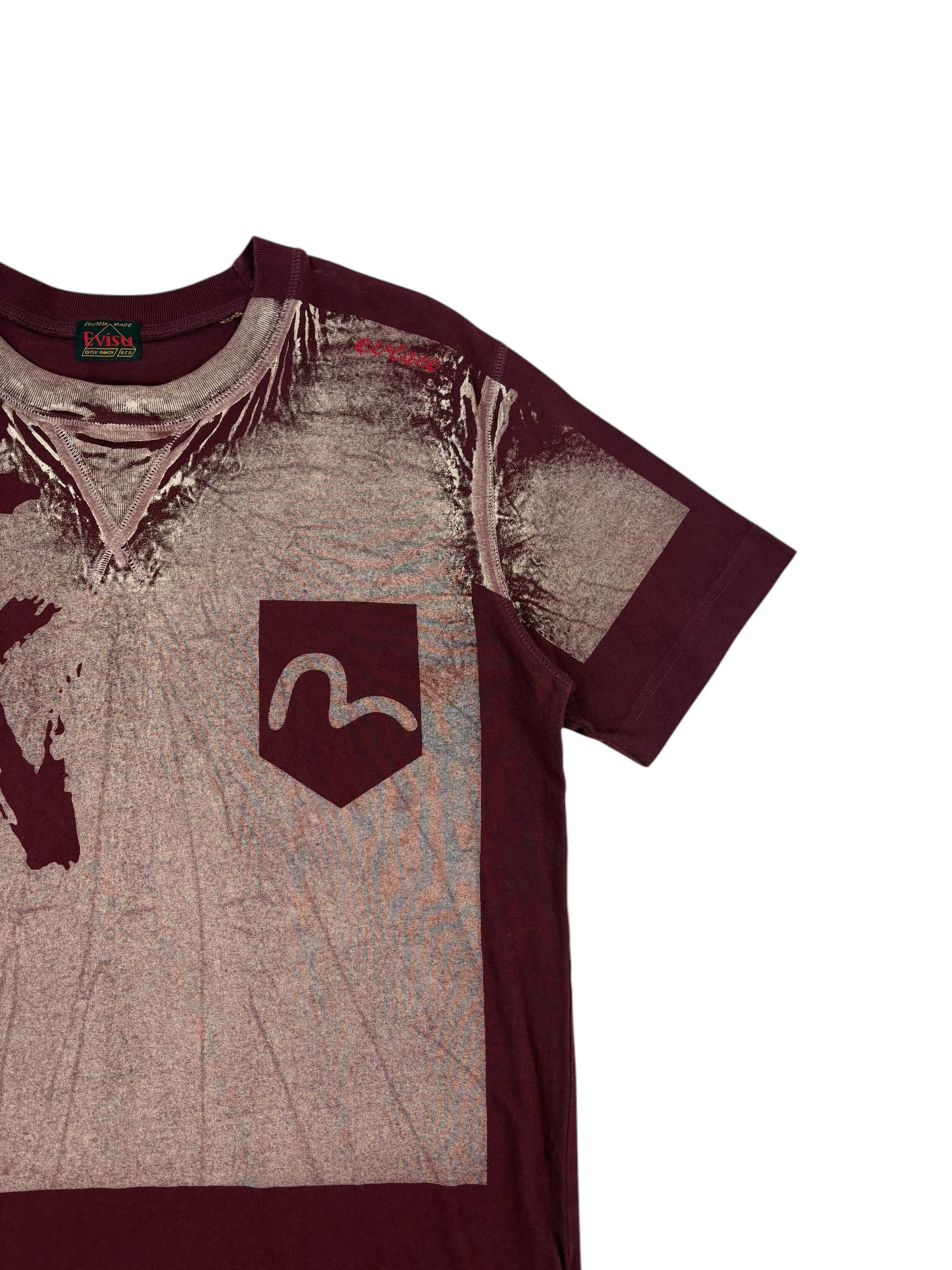 Evisu Graphic Print T-Shirt