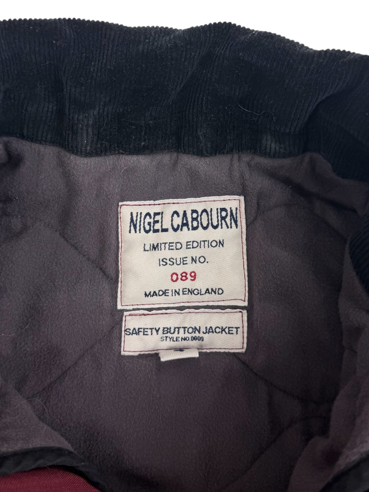 Nigel Cabourn 'Limited Edition' Safety Button Jacket