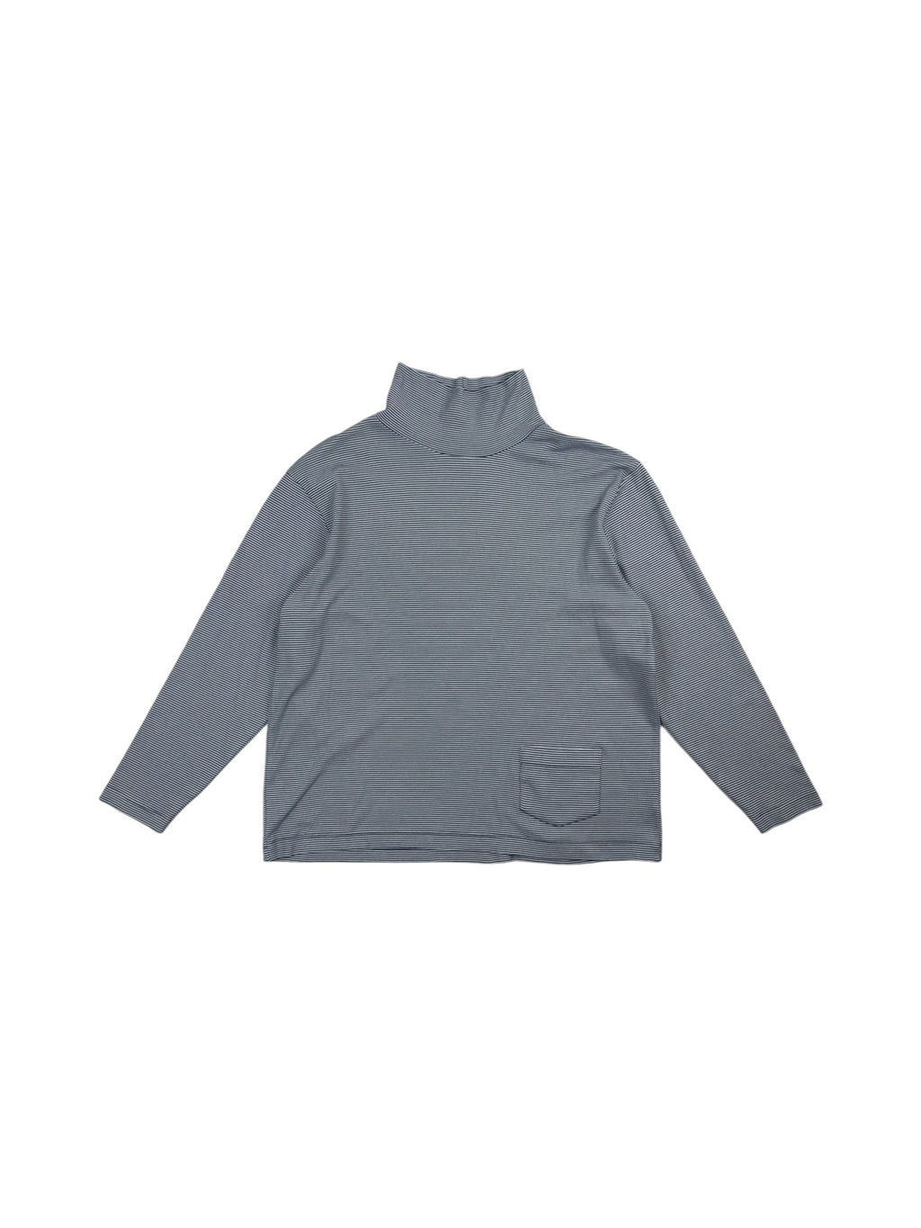 Nigel Cabourn x Sunspel Roll Neck Stripe Jersey