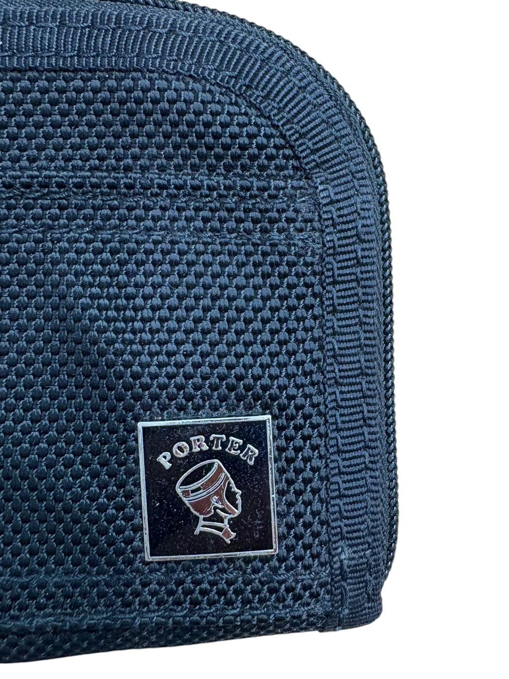 Porter International Black Woven Cardholder