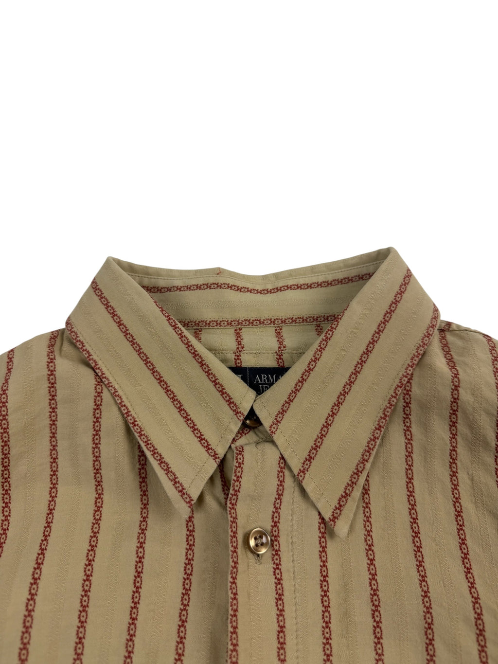 Armani Jeans SS94 Chain Stripe Shirt