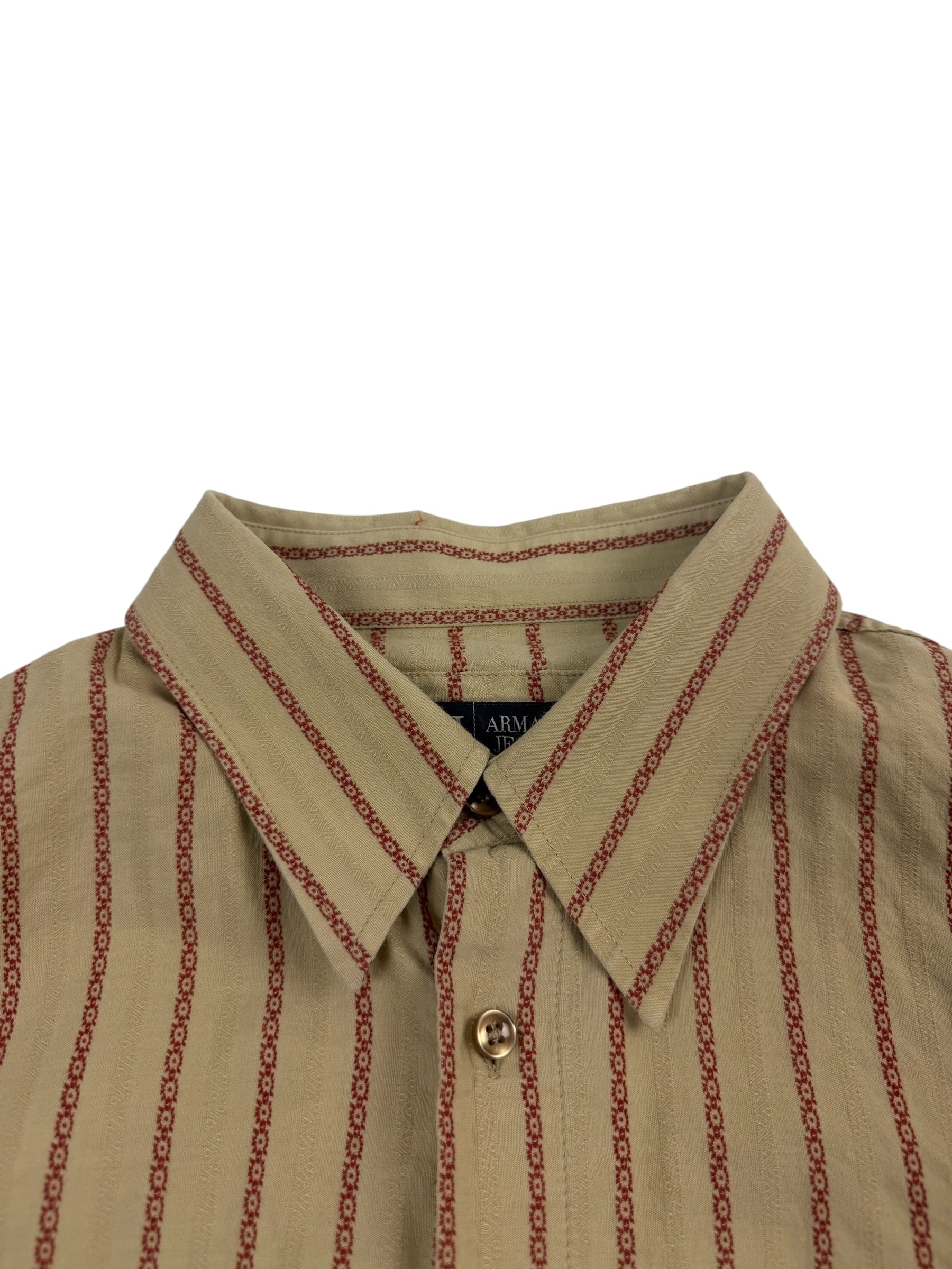 Armani Jeans SS94 Chain Stripe Shirt