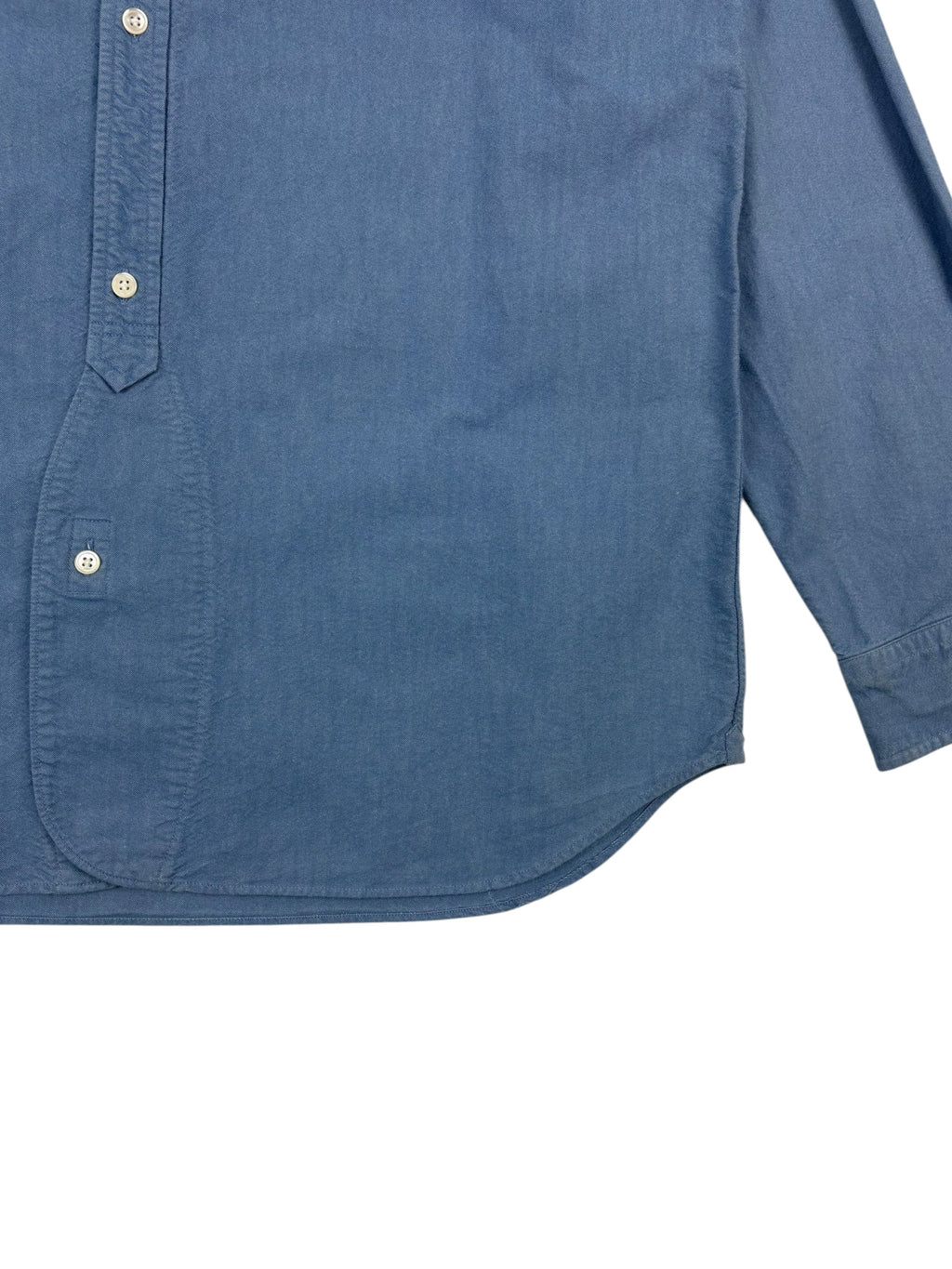 Nigel Cabourn Mainline Blue British Officers Shirt