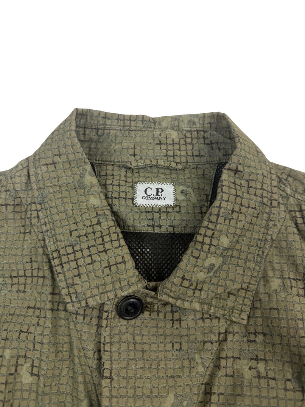 C.P Company Digi Camo Print Zip Overshirt