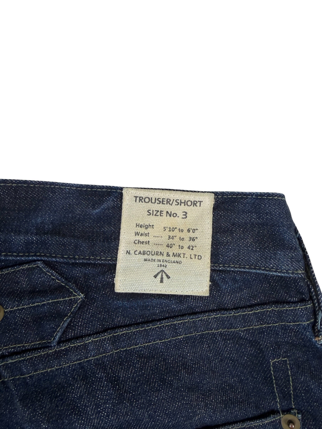 Nigel Cabourn Authentic Denim Railway Jeans