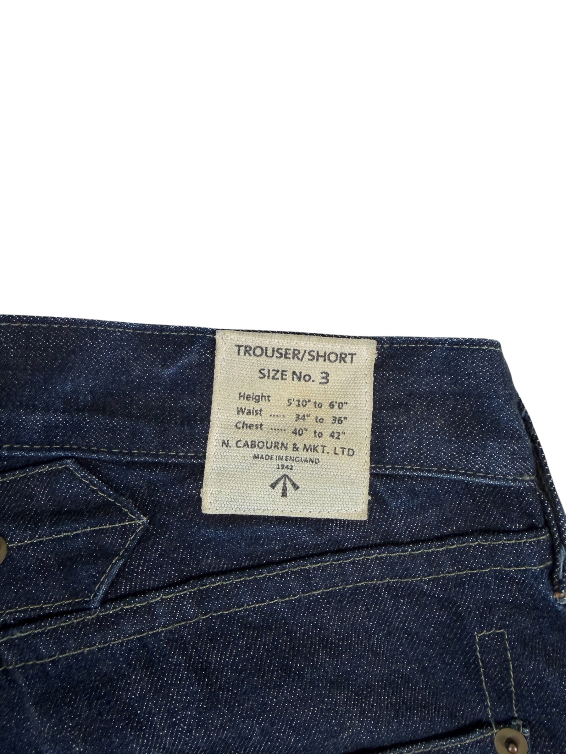 Nigel Cabourn Authentic Denim Railway Jeans