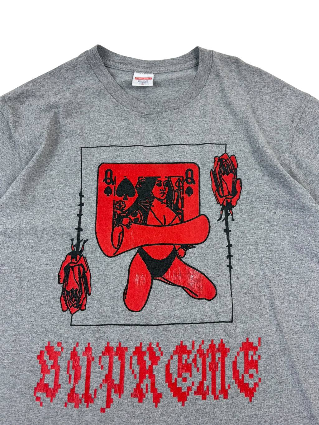 Supreme 'Queen of Cards' Graphic T-Shirt