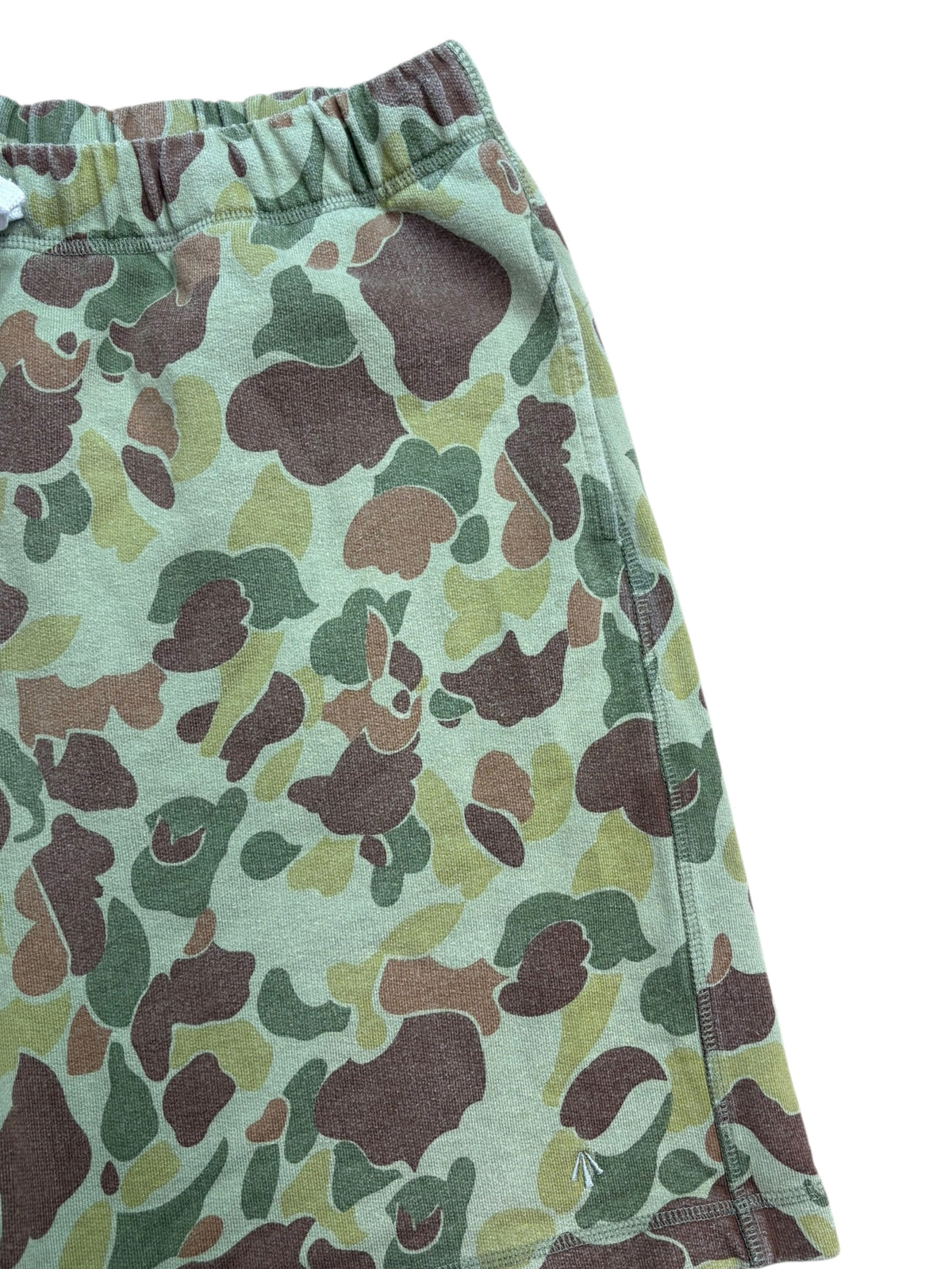 Nigel Cabourn Army Gym US Camo Drawstring Sweat Shorts