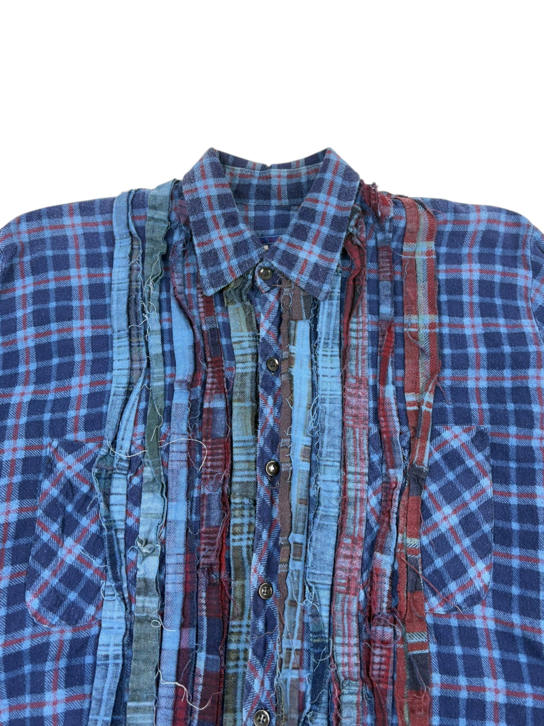 Needles Rebuild 7 Cuts Flannel Shirt