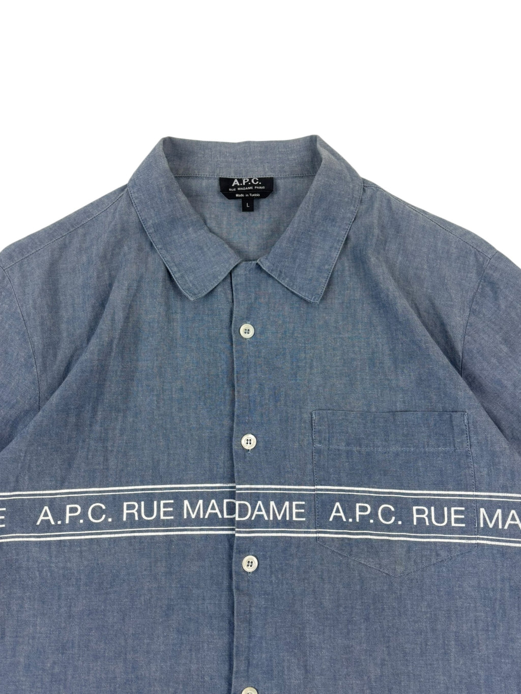 A.P.C Rou Madame Chambray Shirt