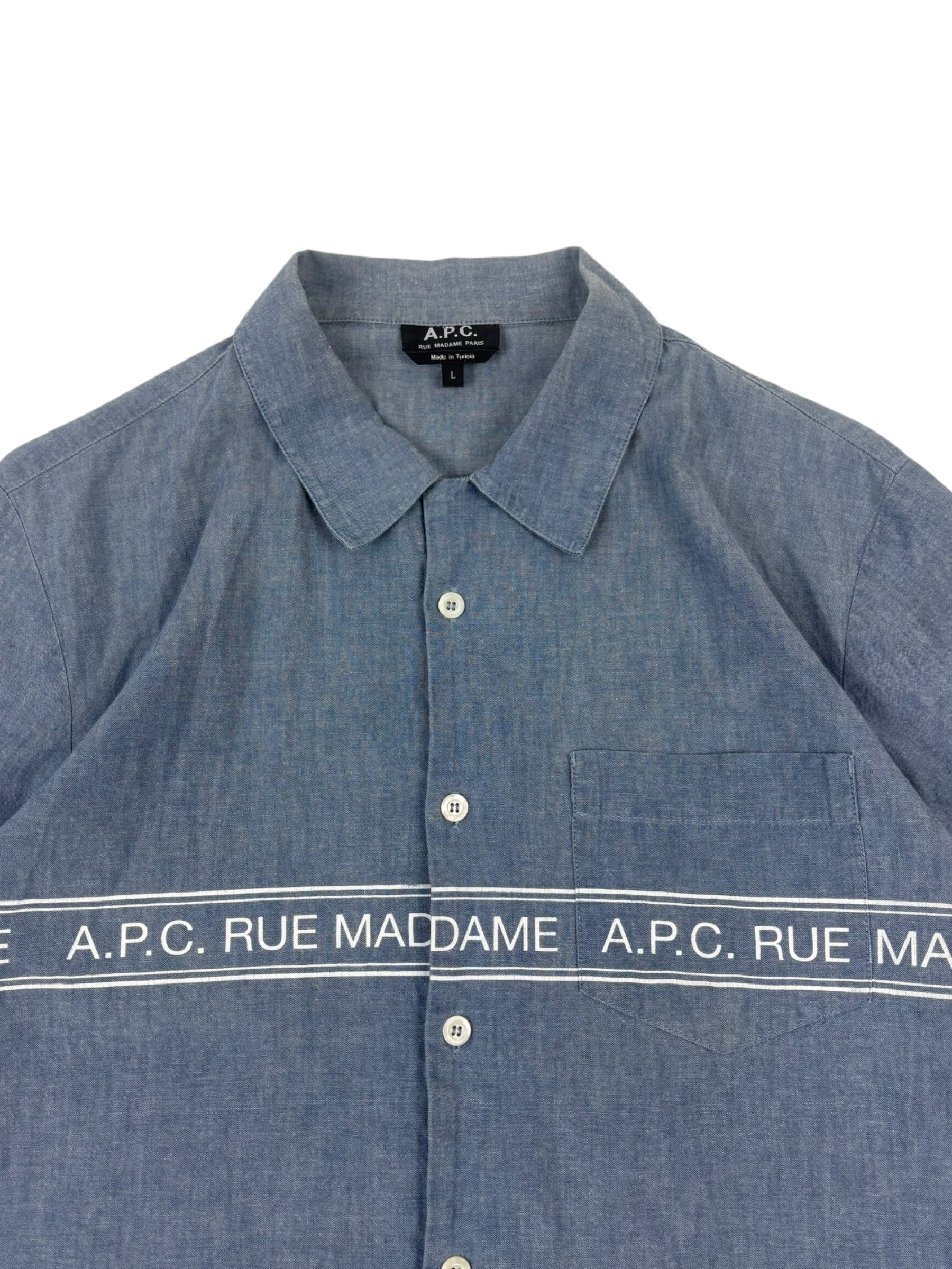 A.P.C Rou Madame Chambray Shirt