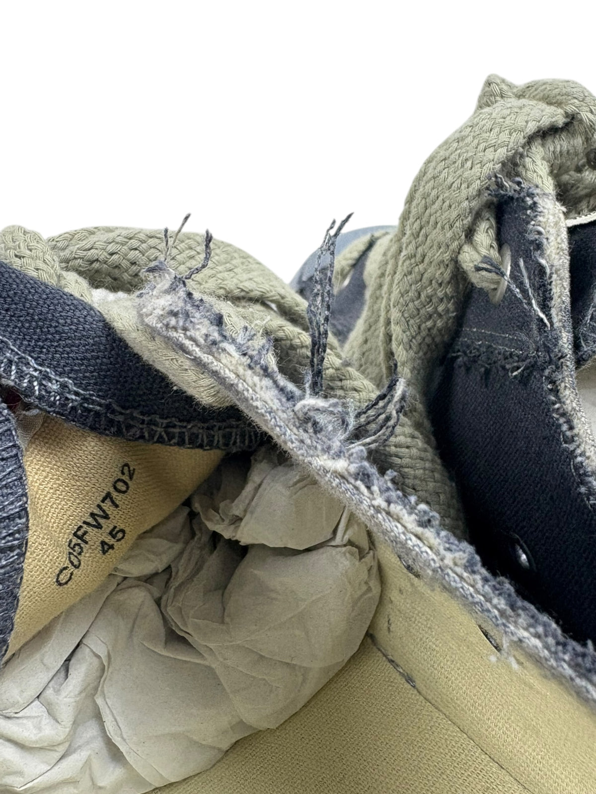 Maison Mihara Yasuhiro x Nigel Cabourn Low Cut Overdyed Sneakers